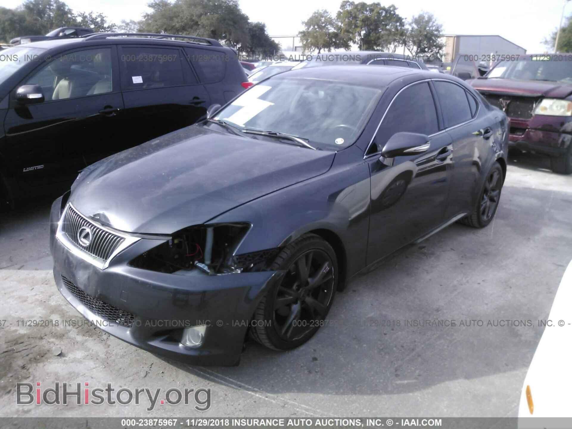 2009 LEXUS IS - VIN: JTHBK262795087904 - Фото 2