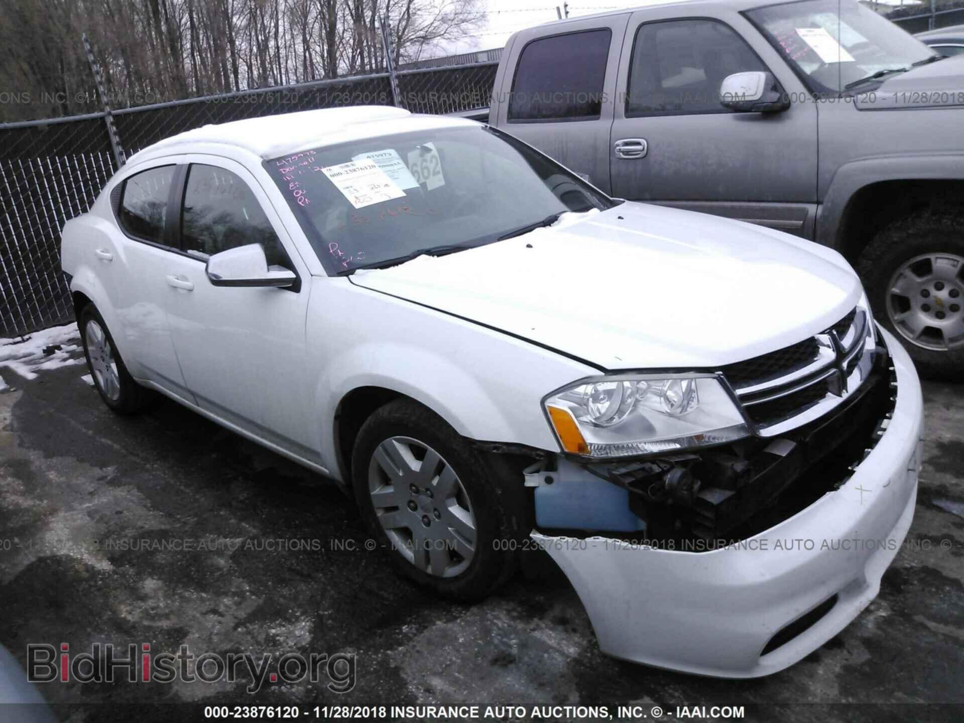 Фотография 1C3CDZAG0EN220836 - DODGE AVENGER 2014