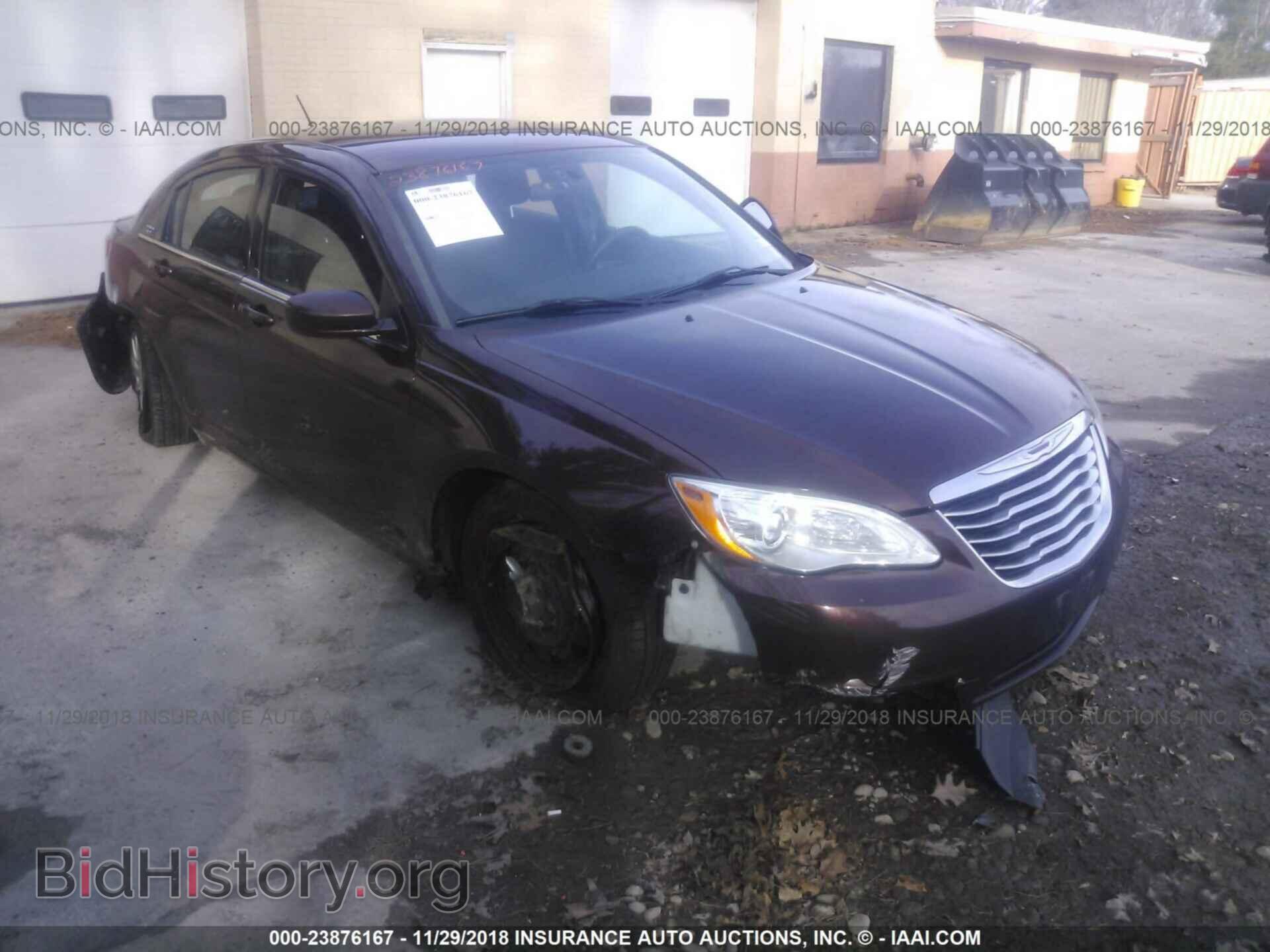 Фотография 1C3CCBAB5CN320345 - CHRYSLER 200 2012