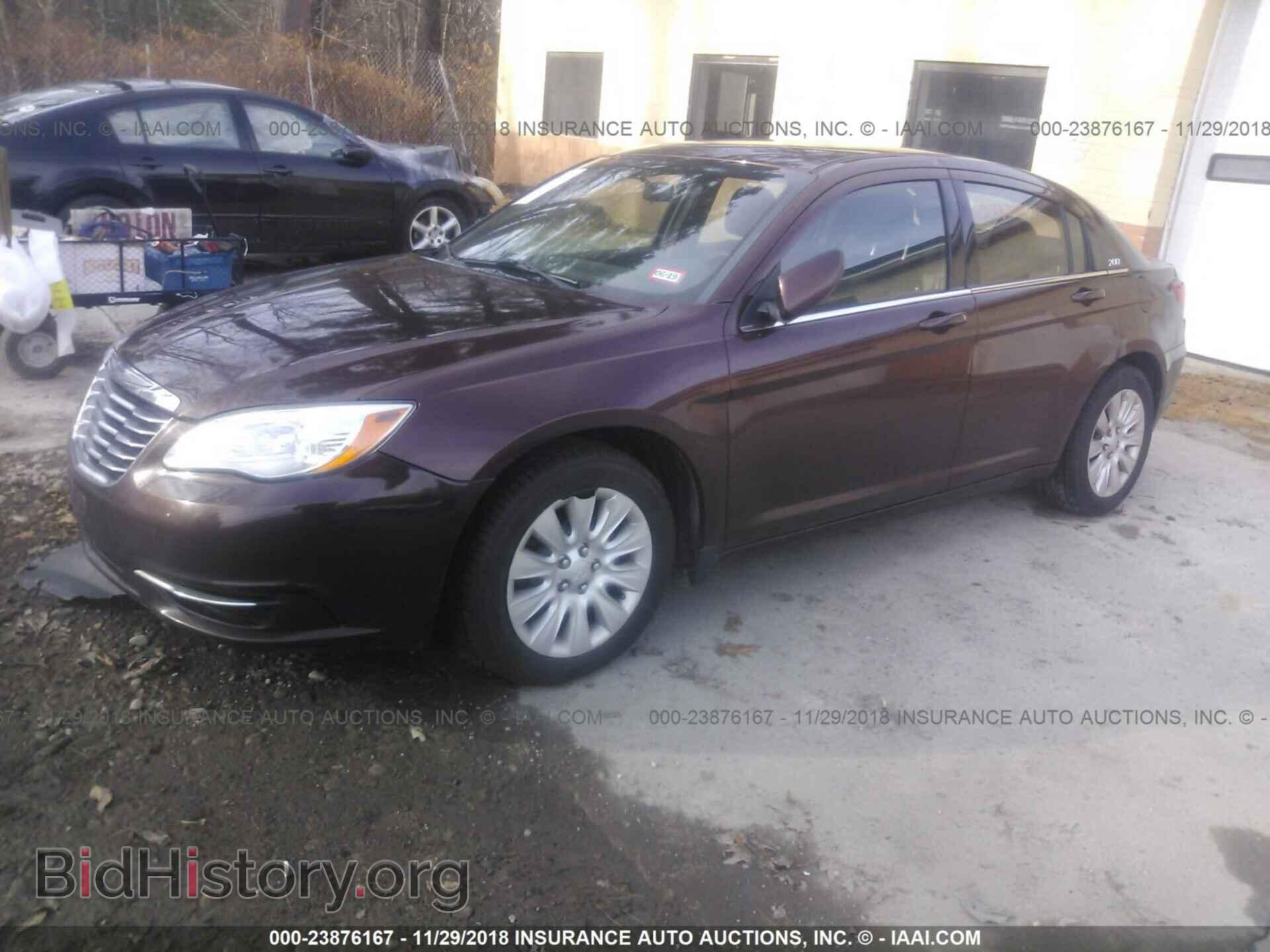 2012 CHRYSLER 200 - VIN: 1C3CCBAB5CN320345 - Фото 2