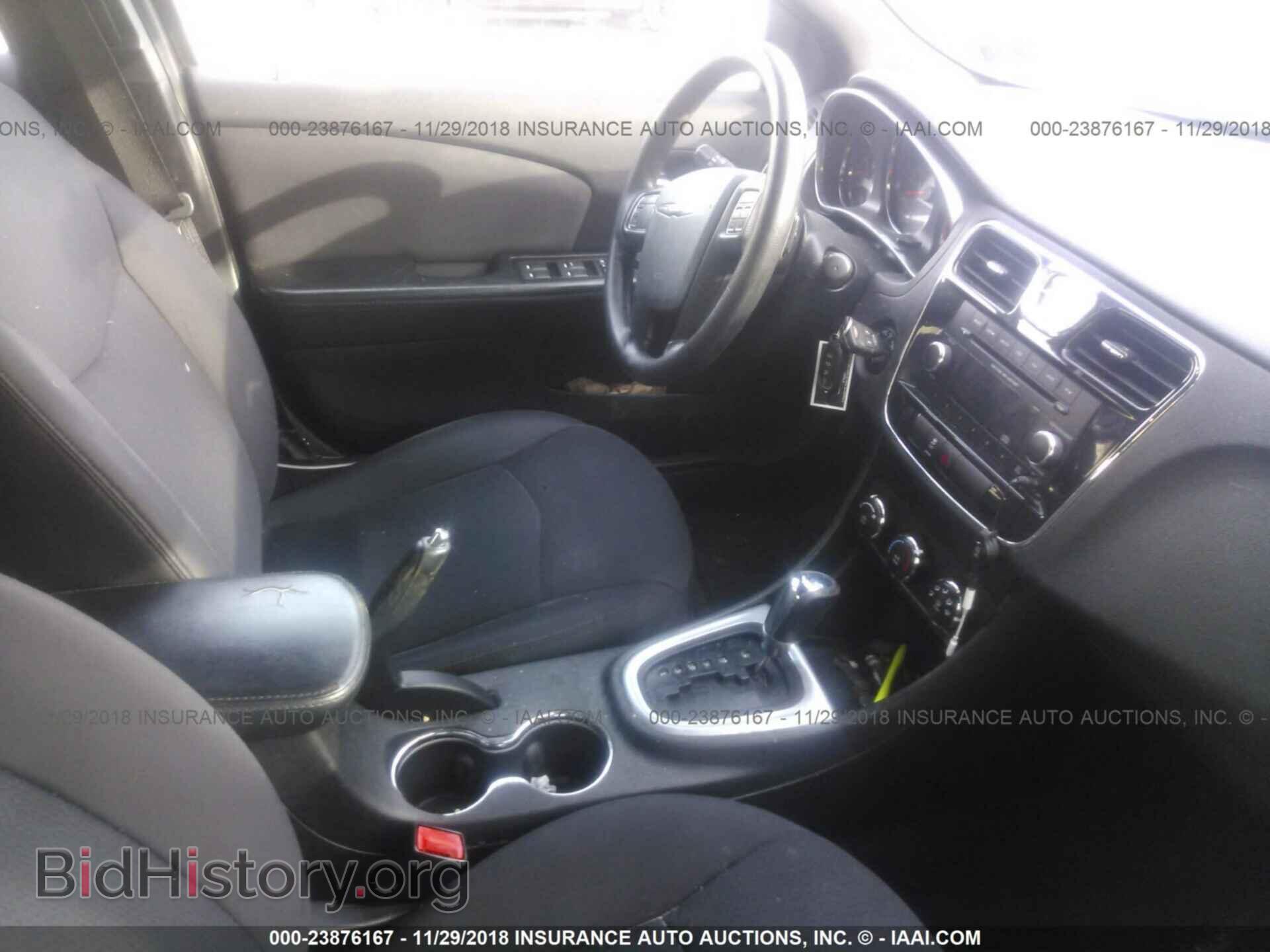 2012 CHRYSLER 200 - VIN: 1C3CCBAB5CN320345 - Фото 5