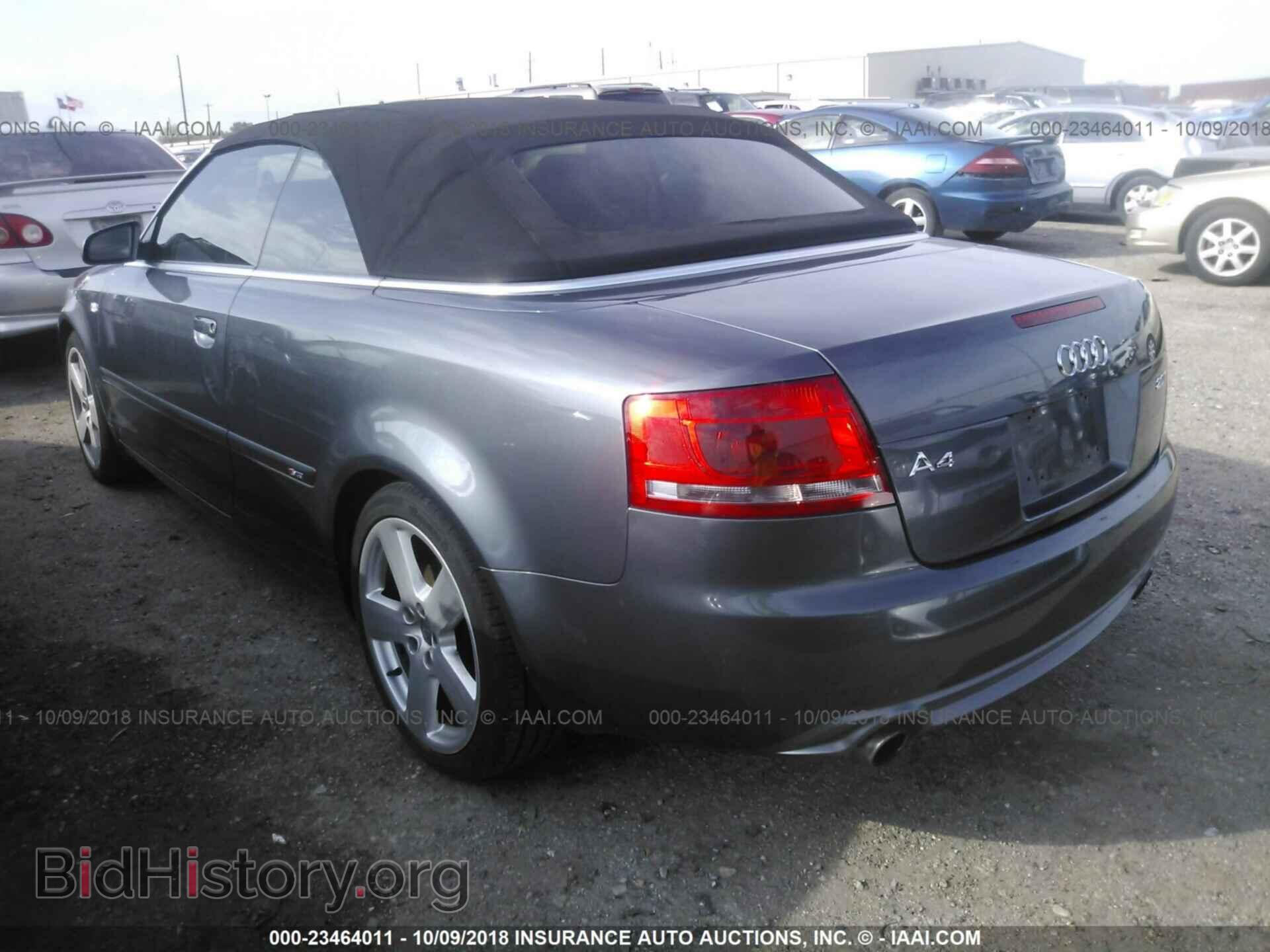 2007 AUDI A4 - VIN: WAUBF48H37K021980 - Photo 3