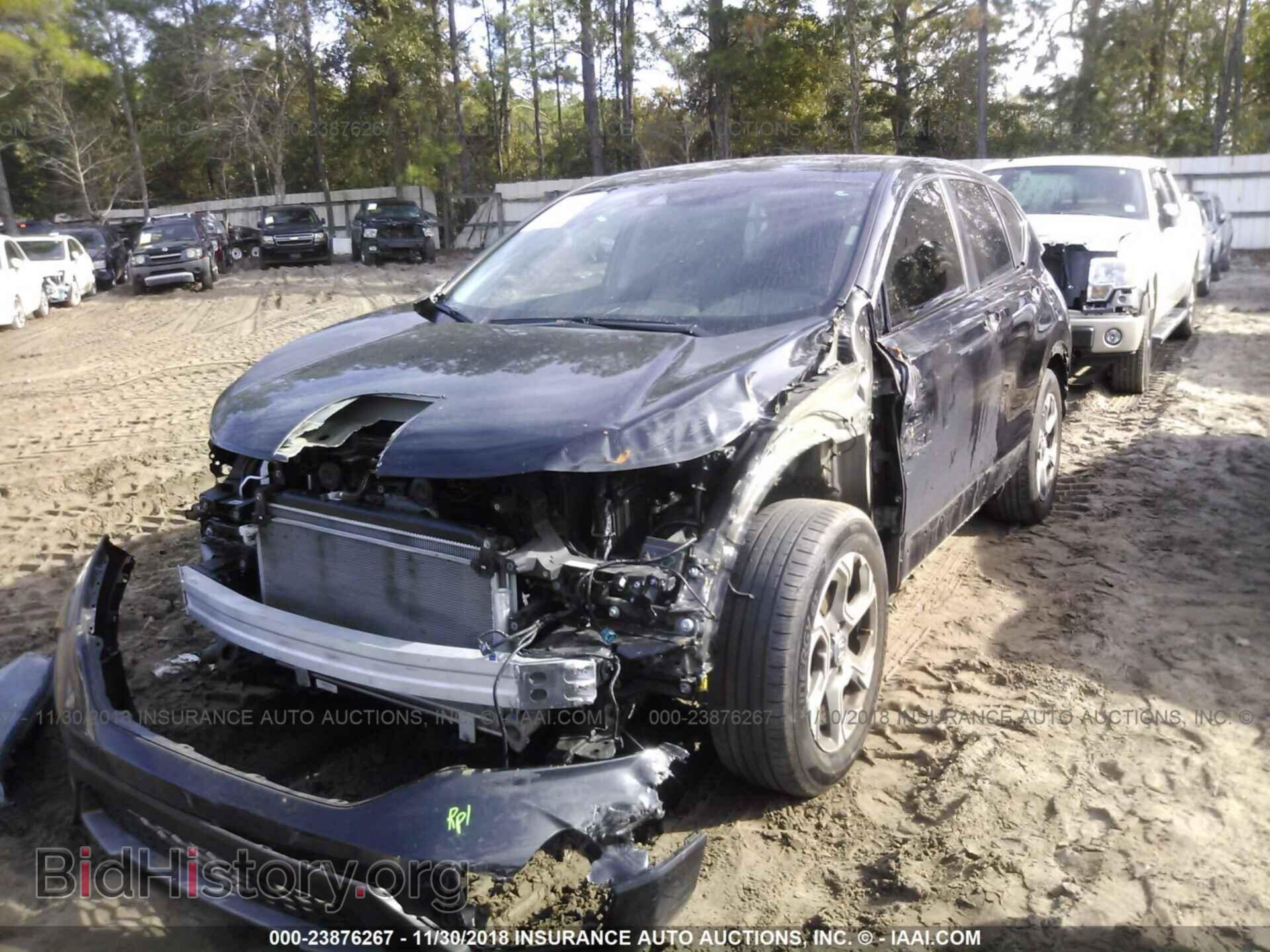 2017 HONDA CR-V - VIN: 7FARW1H80HE013127 - Фото 2