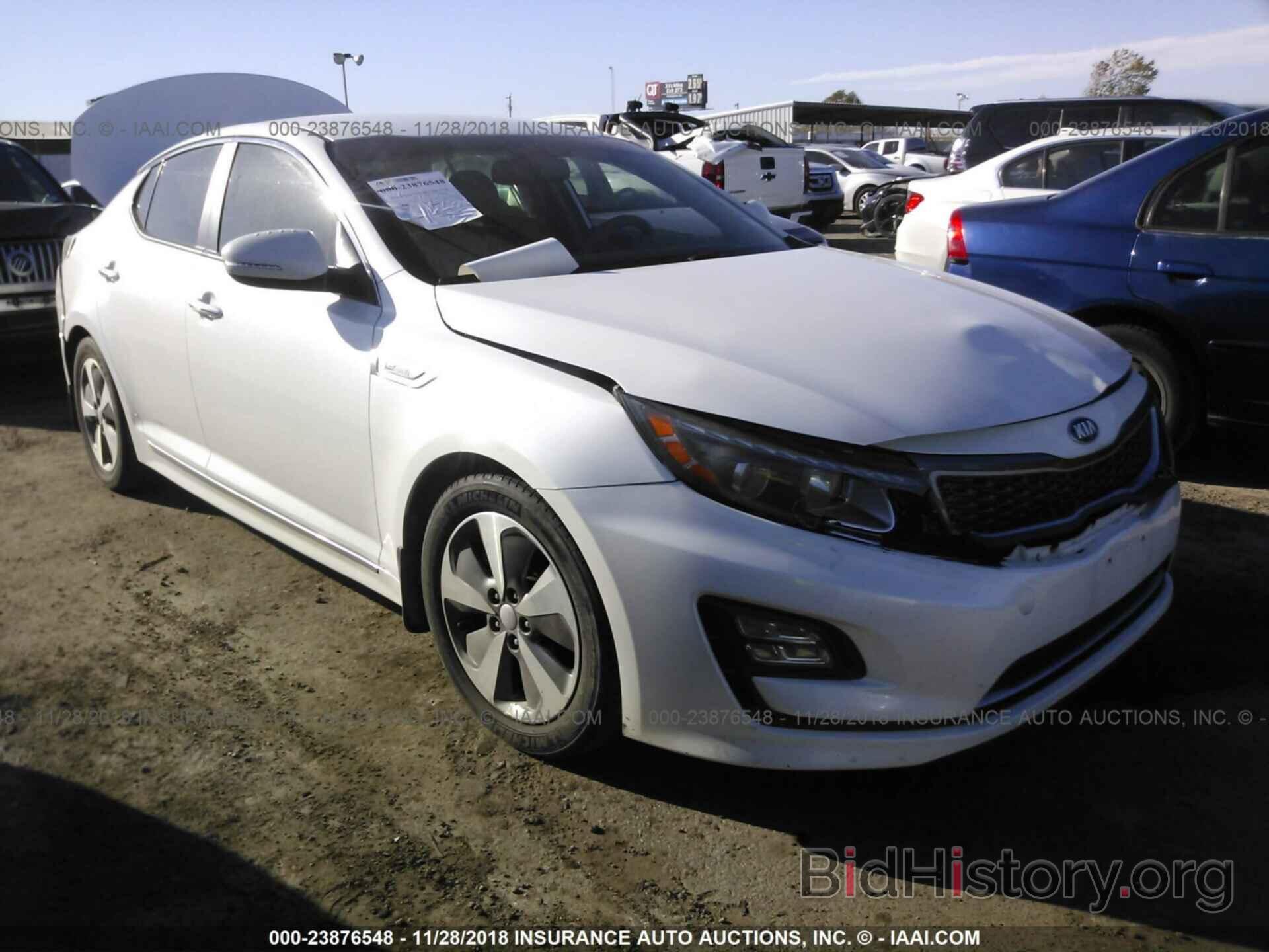 Photo KNAGN4AD2E5074617 - KIA OPTIMA 2014