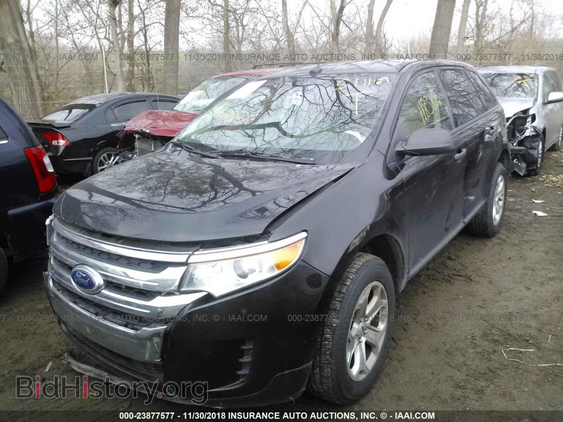 2014 FORD EDGE - VIN: 2FMDK4GC6EBA42029 - Фото 2