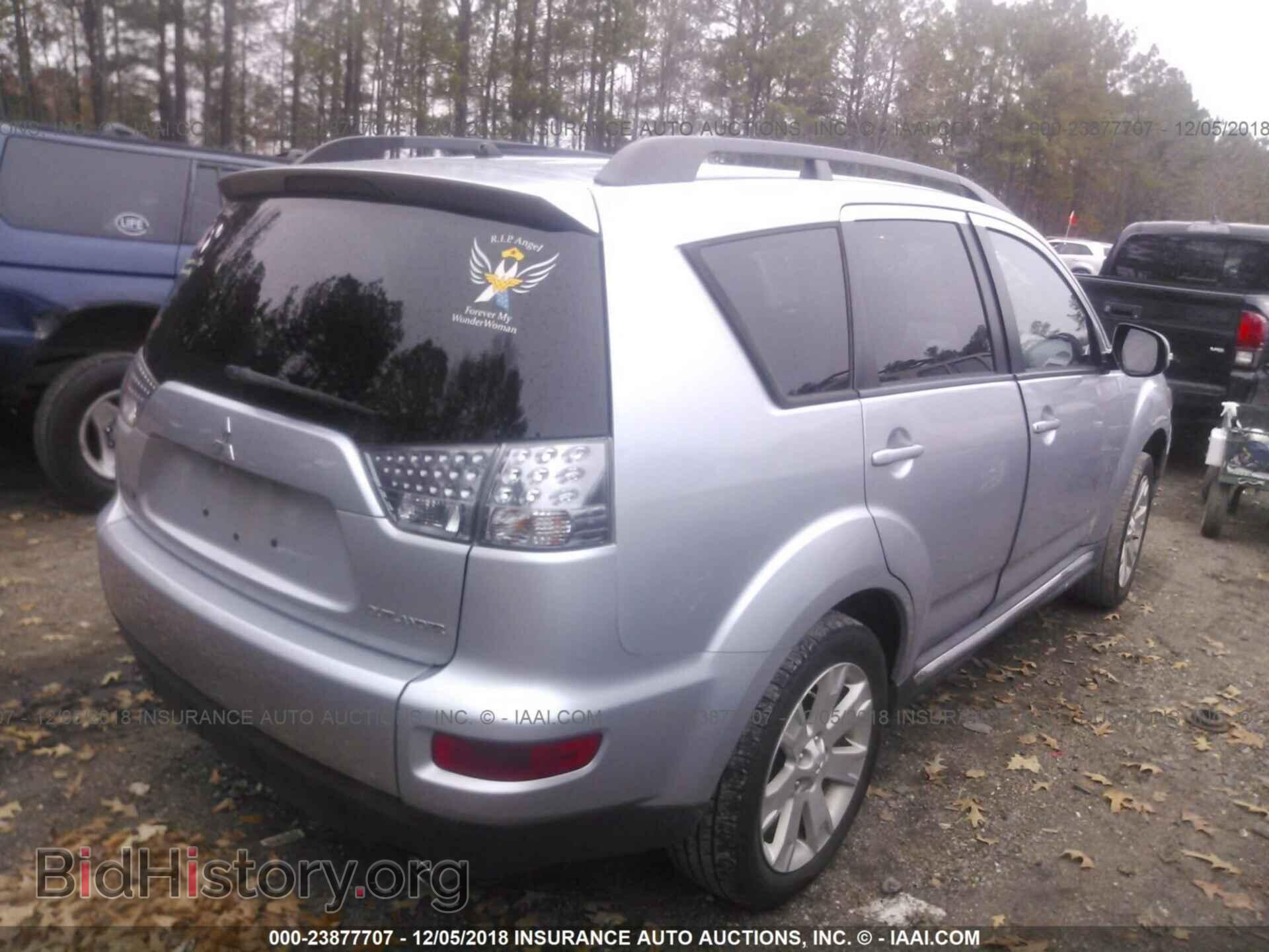 2012 MITSUBISHI OUTLANDER - VIN: JA4AS3AW5CU013045 - Фото 4