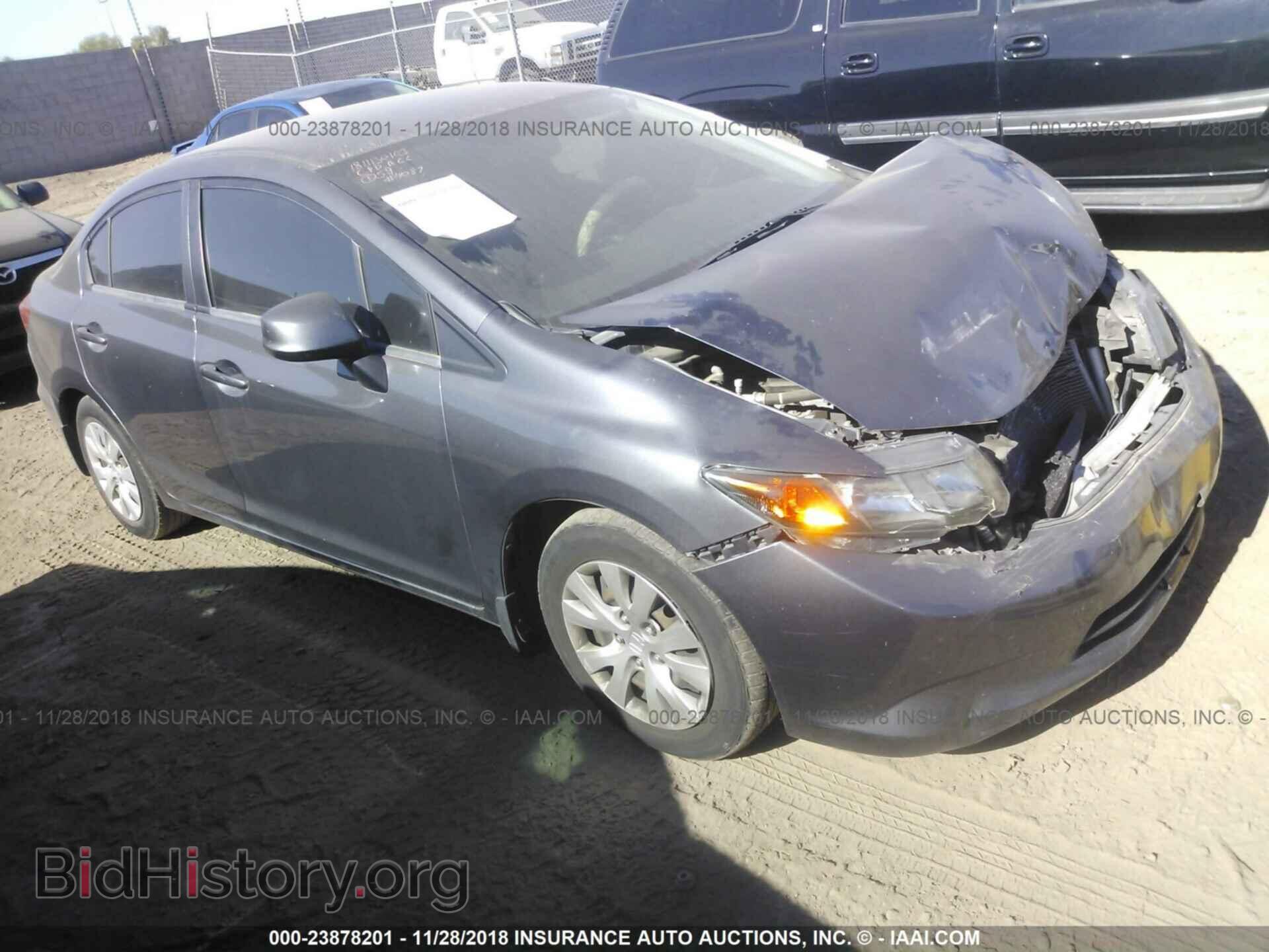 Photo 2HGFB2F55CH304087 - HONDA CIVIC 2012