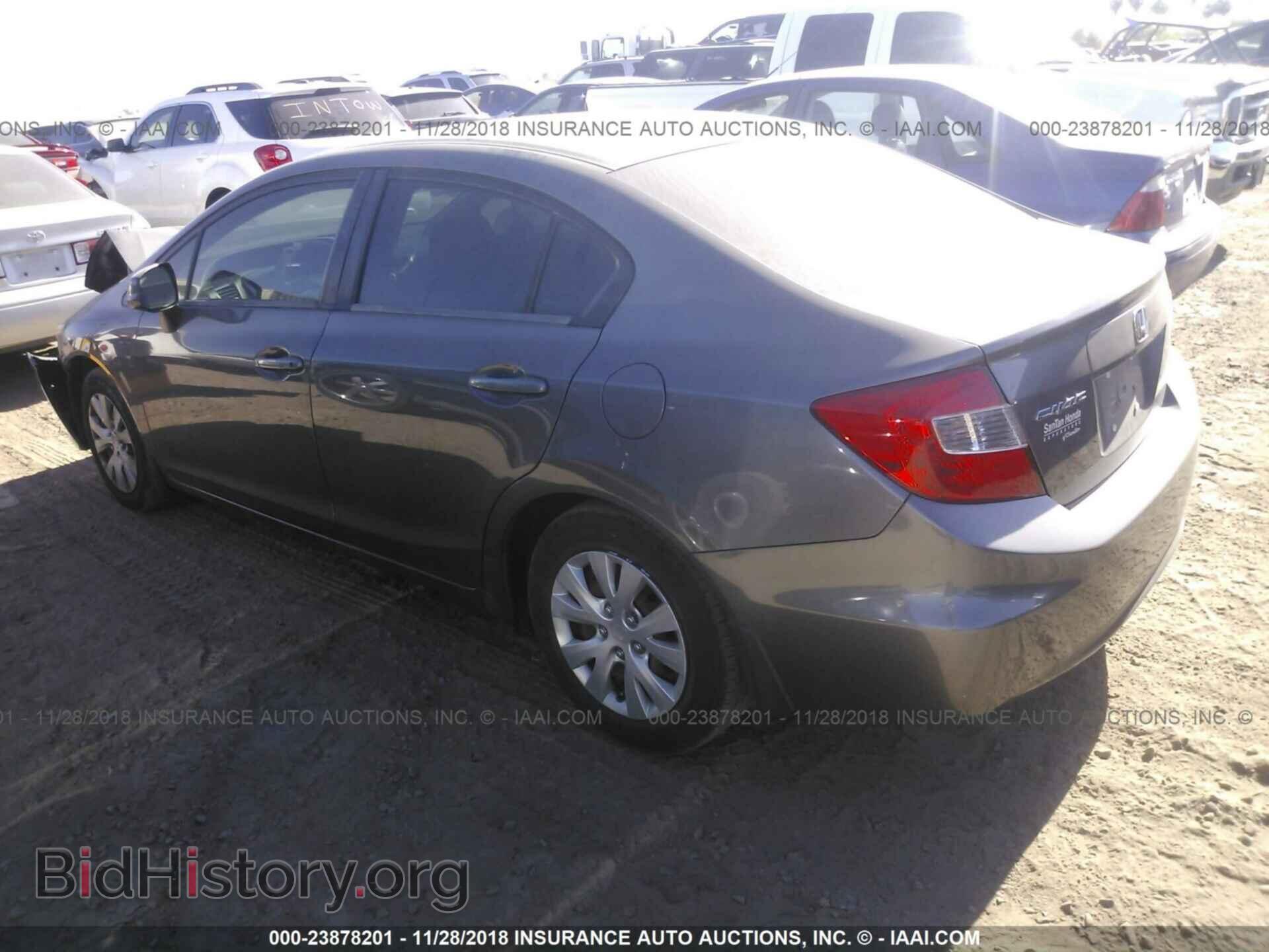 2012 HONDA CIVIC - VIN: 2HGFB2F55CH304087 - Фото 3