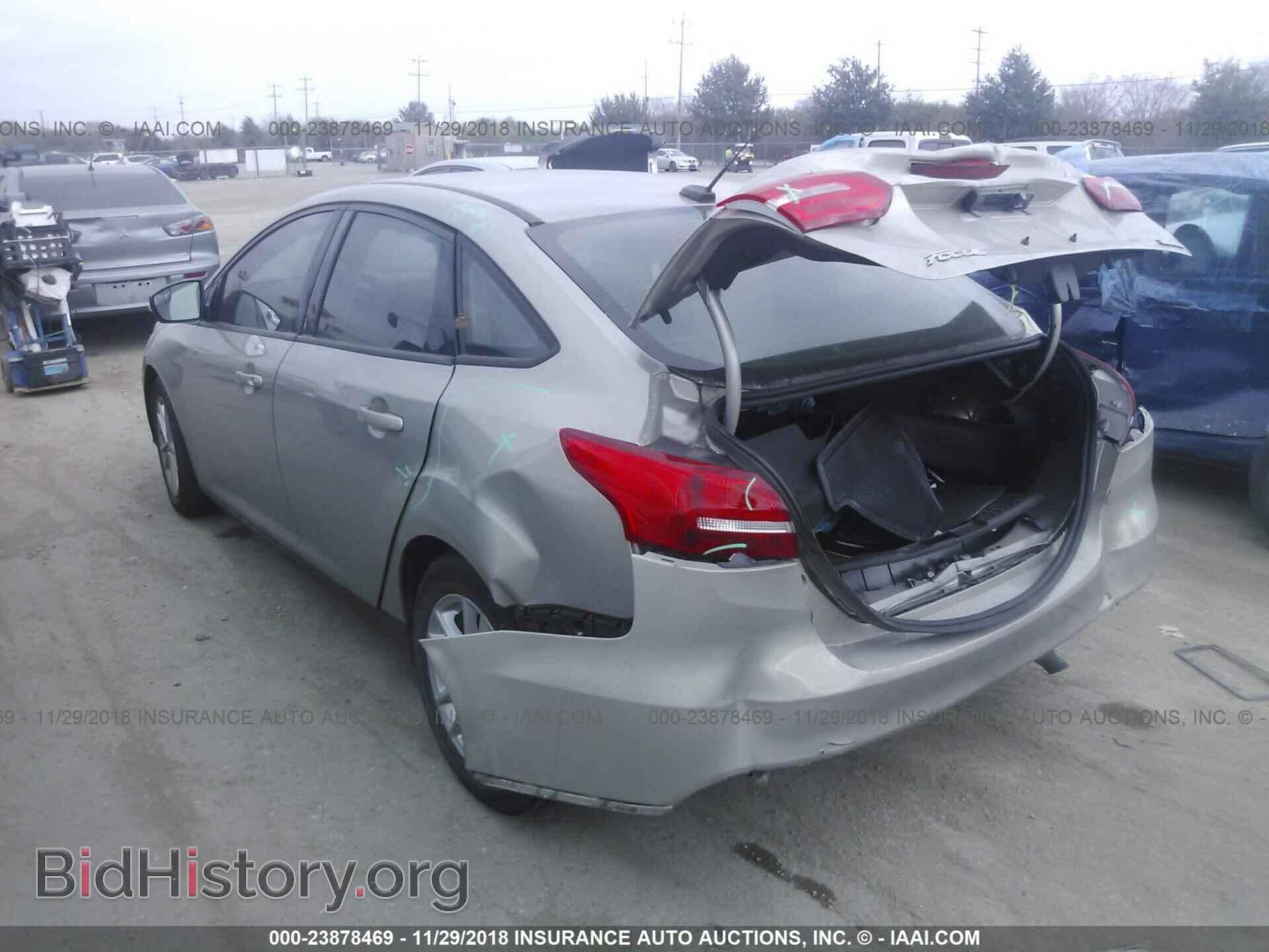 2015 FORD FOCUS - VIN: 1FADP3F2XFL347694 - Фото 3