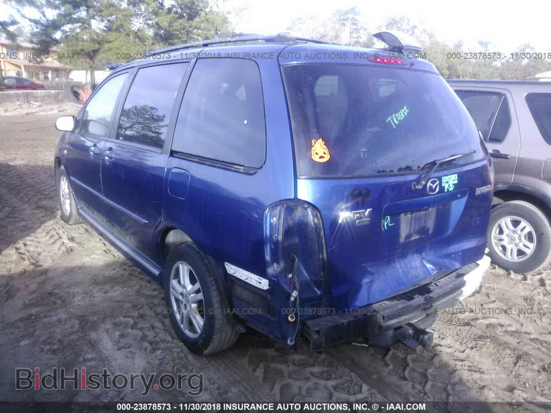 2005 MAZDA MPV - VIN: JM3LW28A450537294 - Фото 3