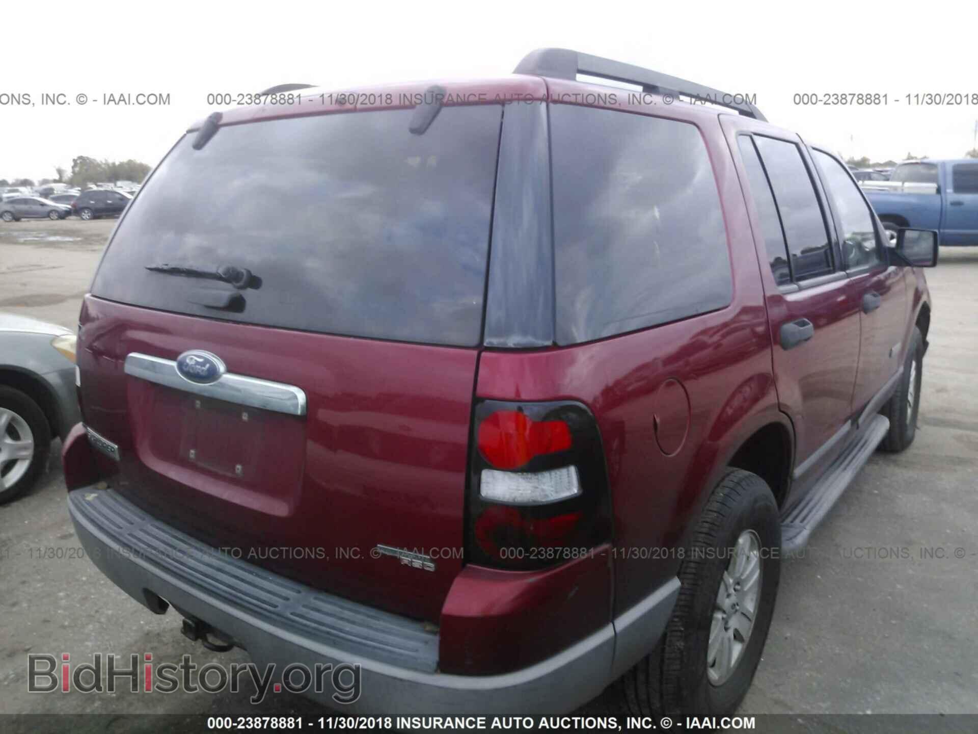 2006 FORD EXPLORER - VIN: 1FMEU62E06UA55941 - Фото 4