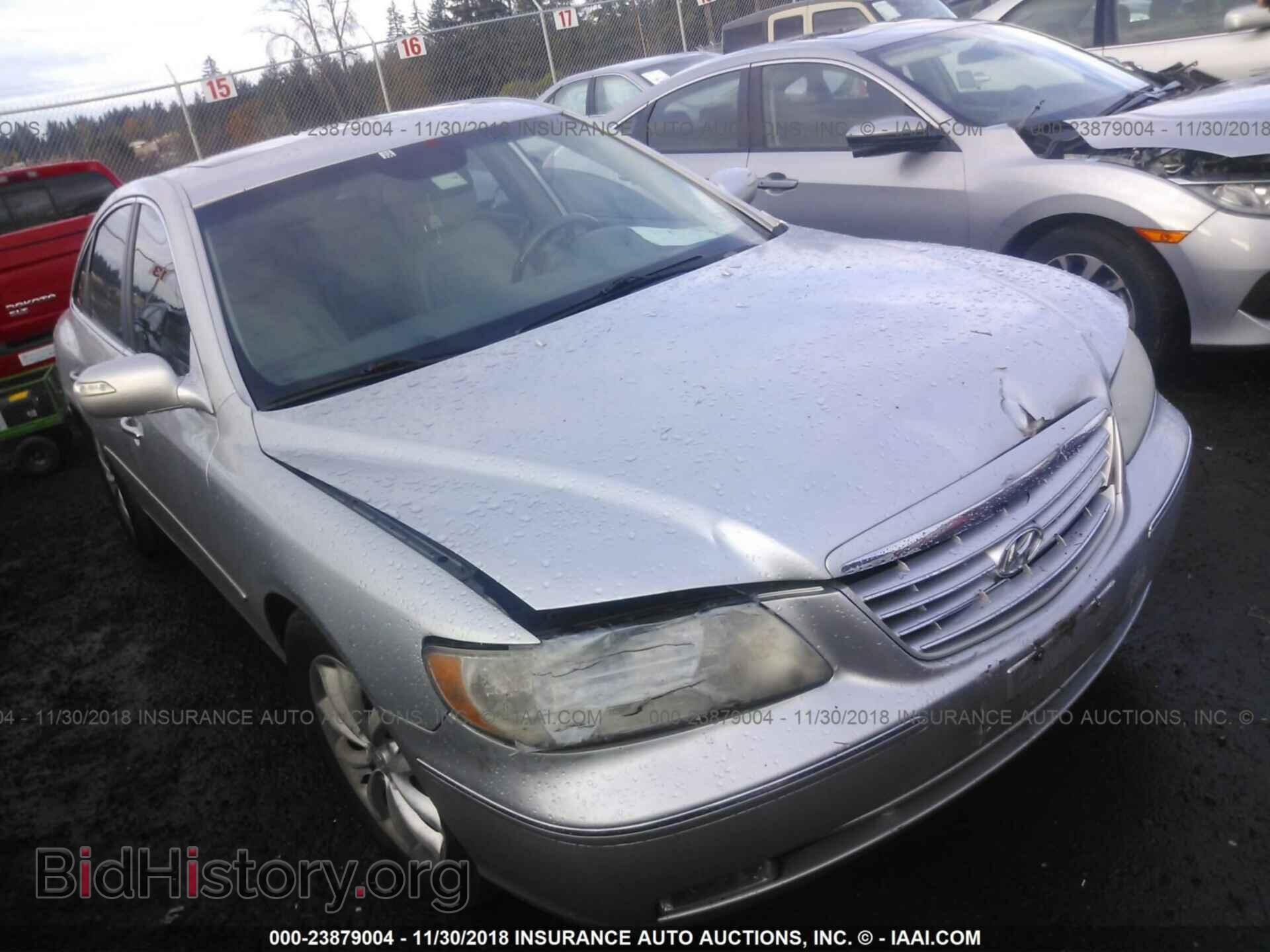 Фотография KMHFC46F57A180726 - HYUNDAI AZERA 2007