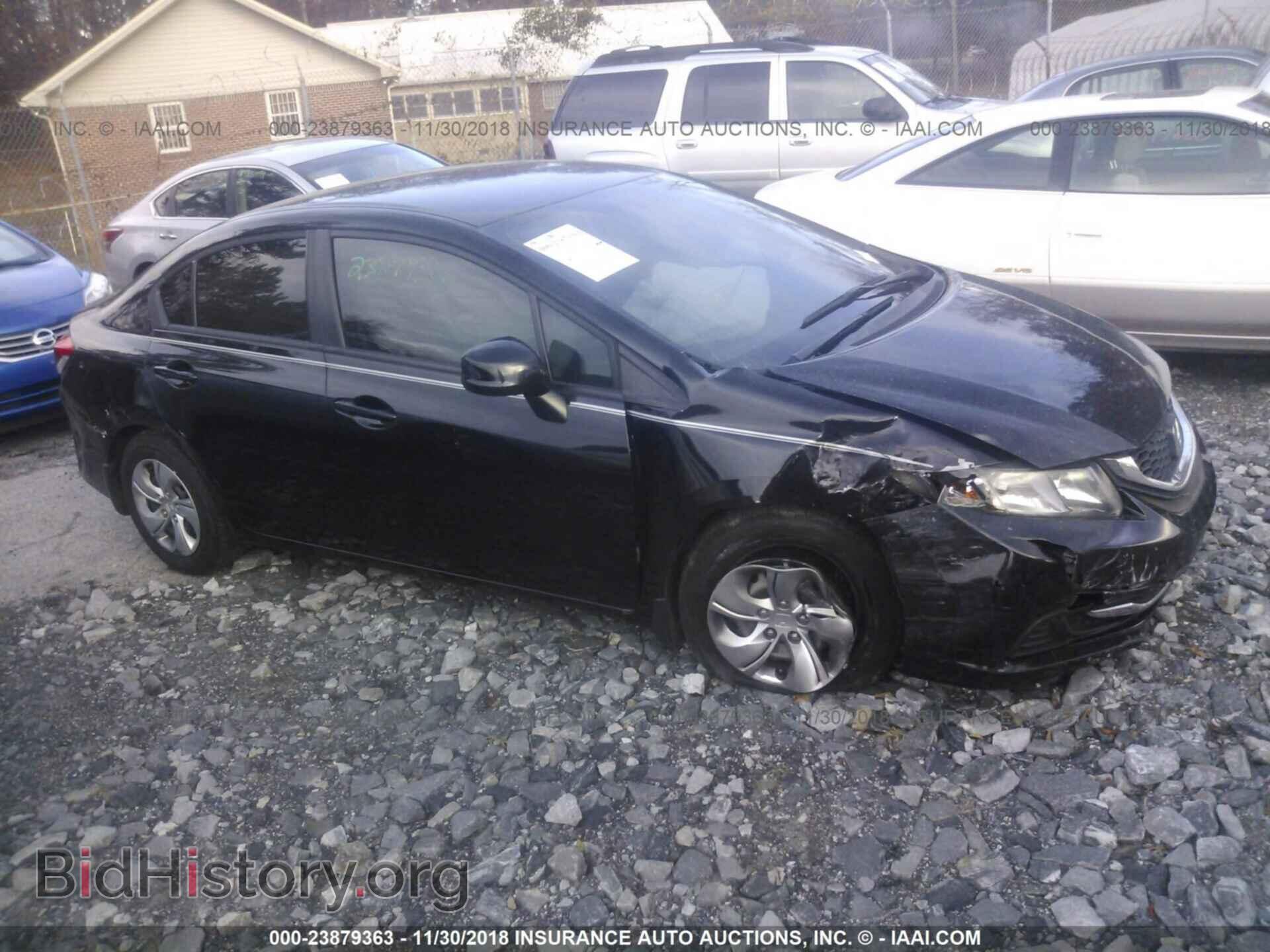 Фотография 2HGFB2F58DH531372 - HONDA CIVIC 2013