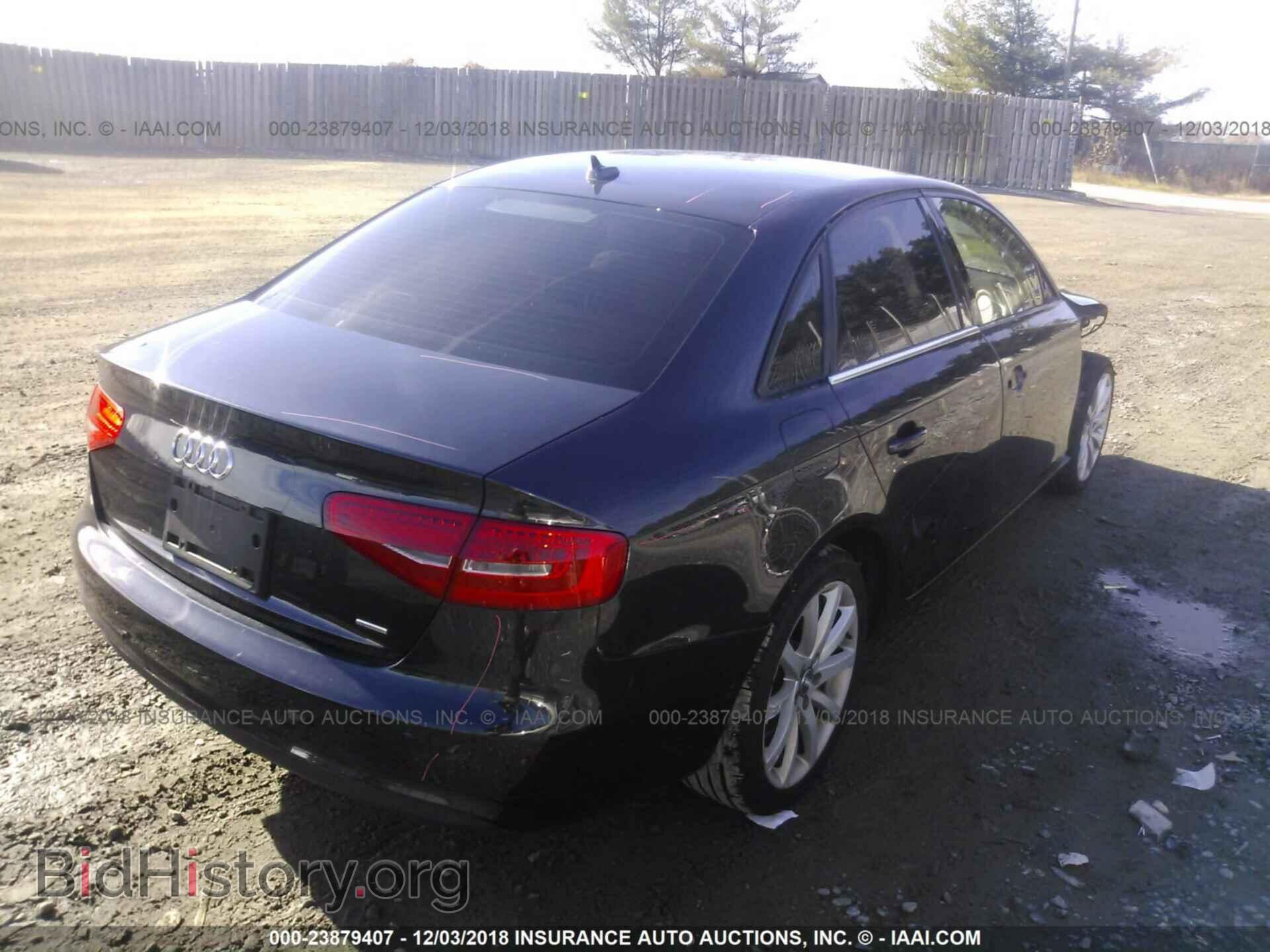 2013 AUDI A4 - VIN: WAUFFAFL9DN026313 - Photo 4