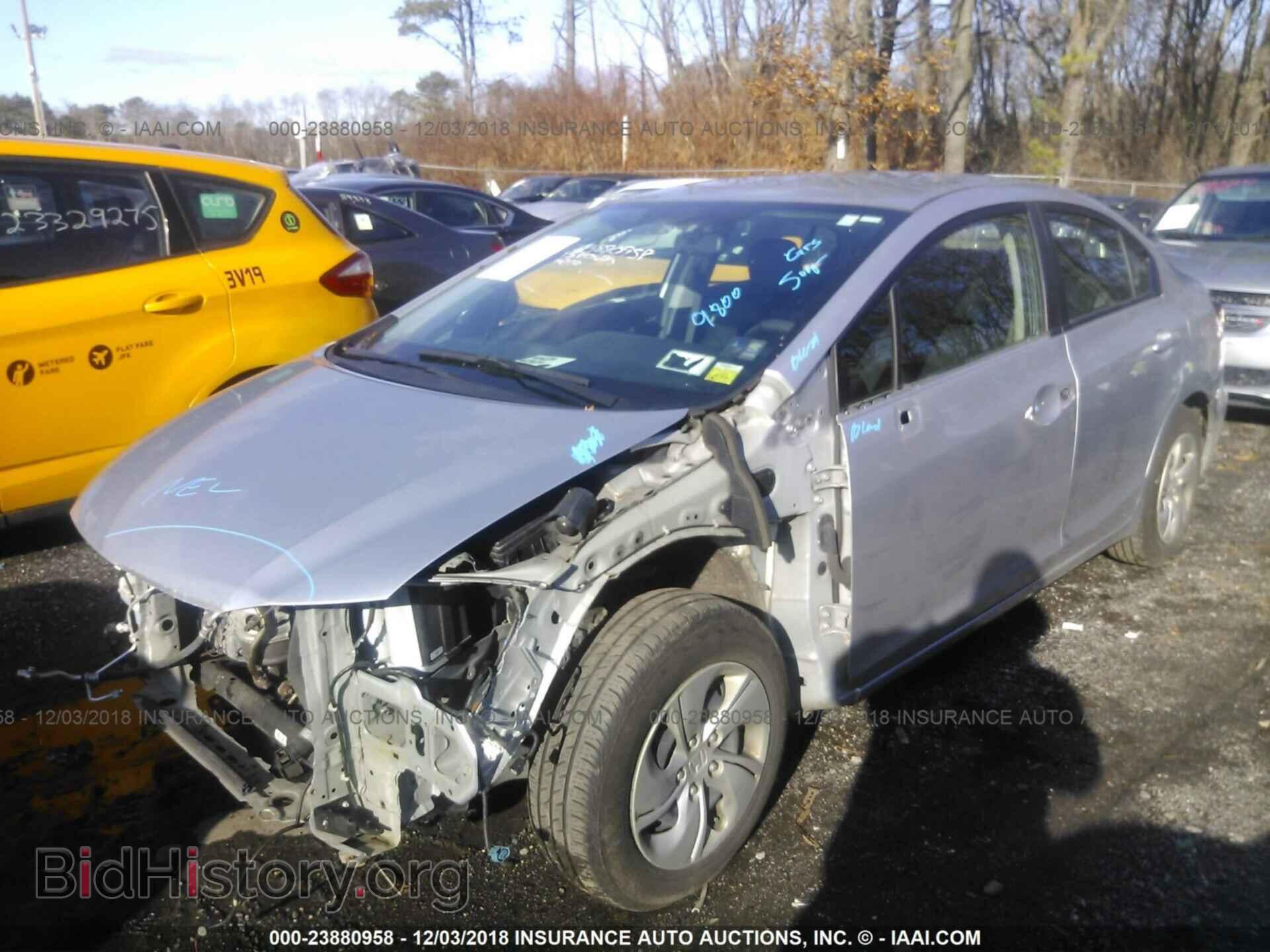 2013 Honda Civic - VIN: 19XFB2F54DE208057 - Фото 2