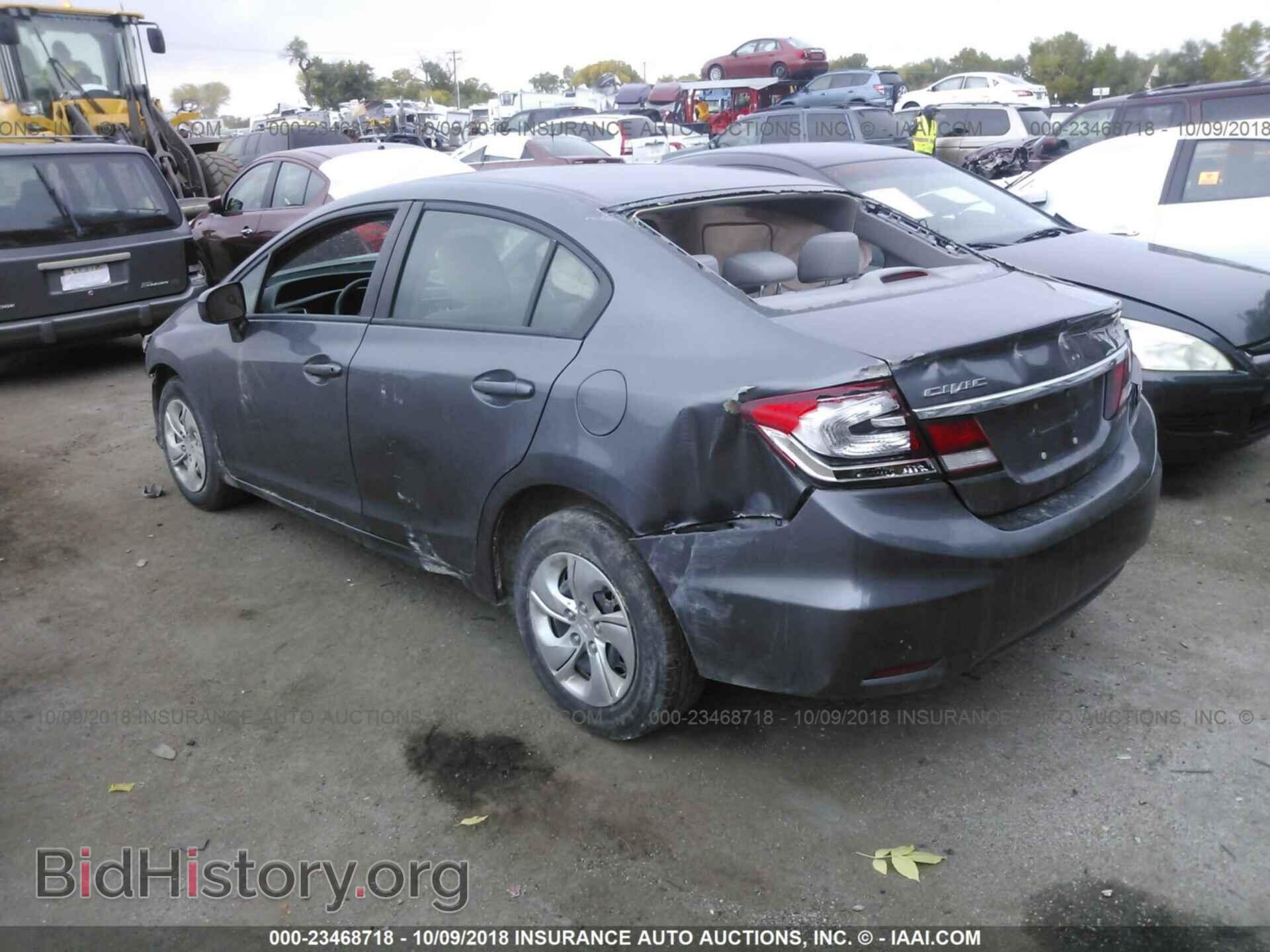 2014 HONDA CIVIC - VIN: 19XFB2F5XEE204175 - Фото 3