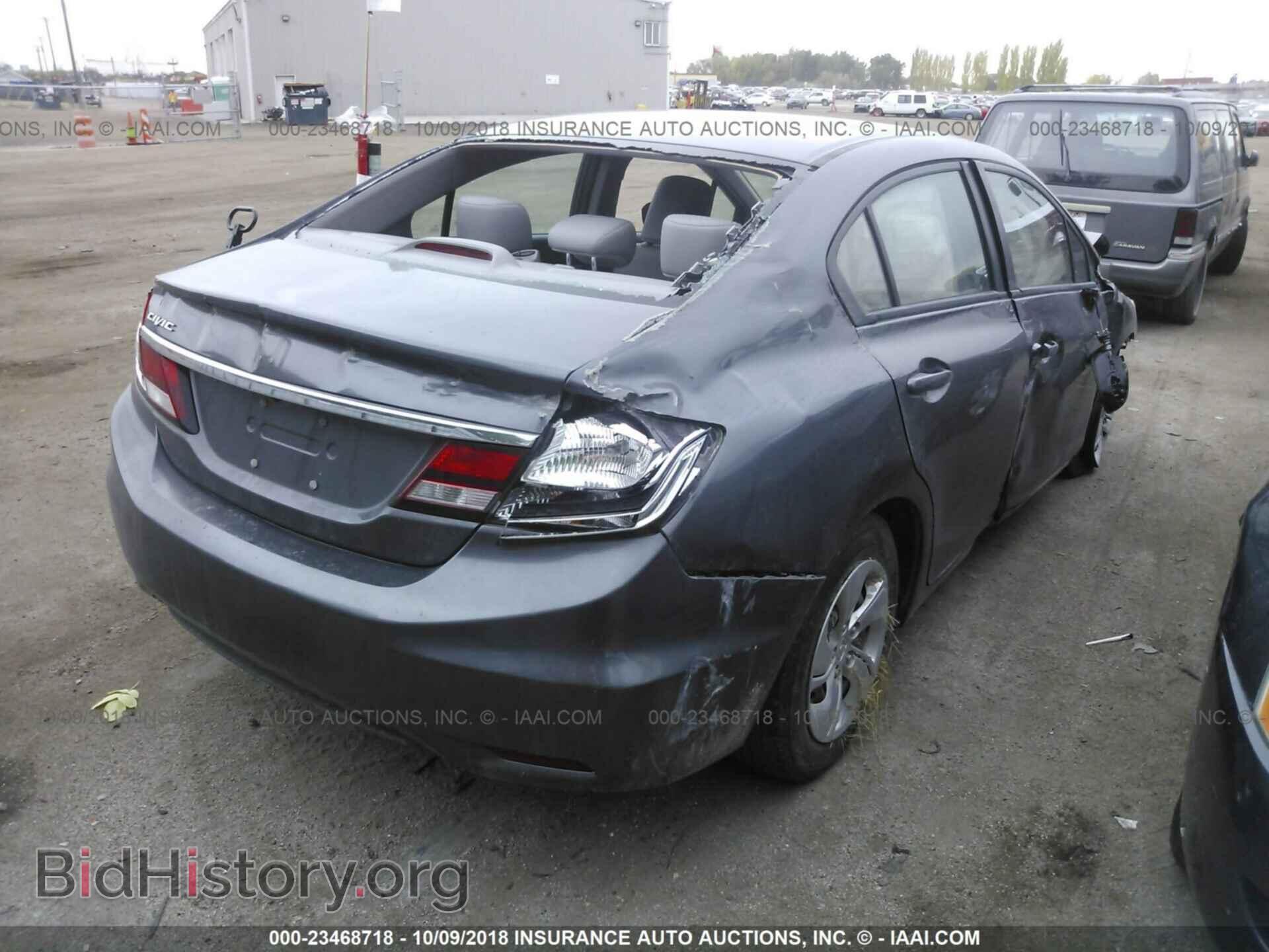 2014 HONDA CIVIC - VIN: 19XFB2F5XEE204175 - Фото 4