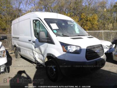 2018 Ford TRANSIT, белый — VIN 1FTYE2CM2JKA84598, IAAI