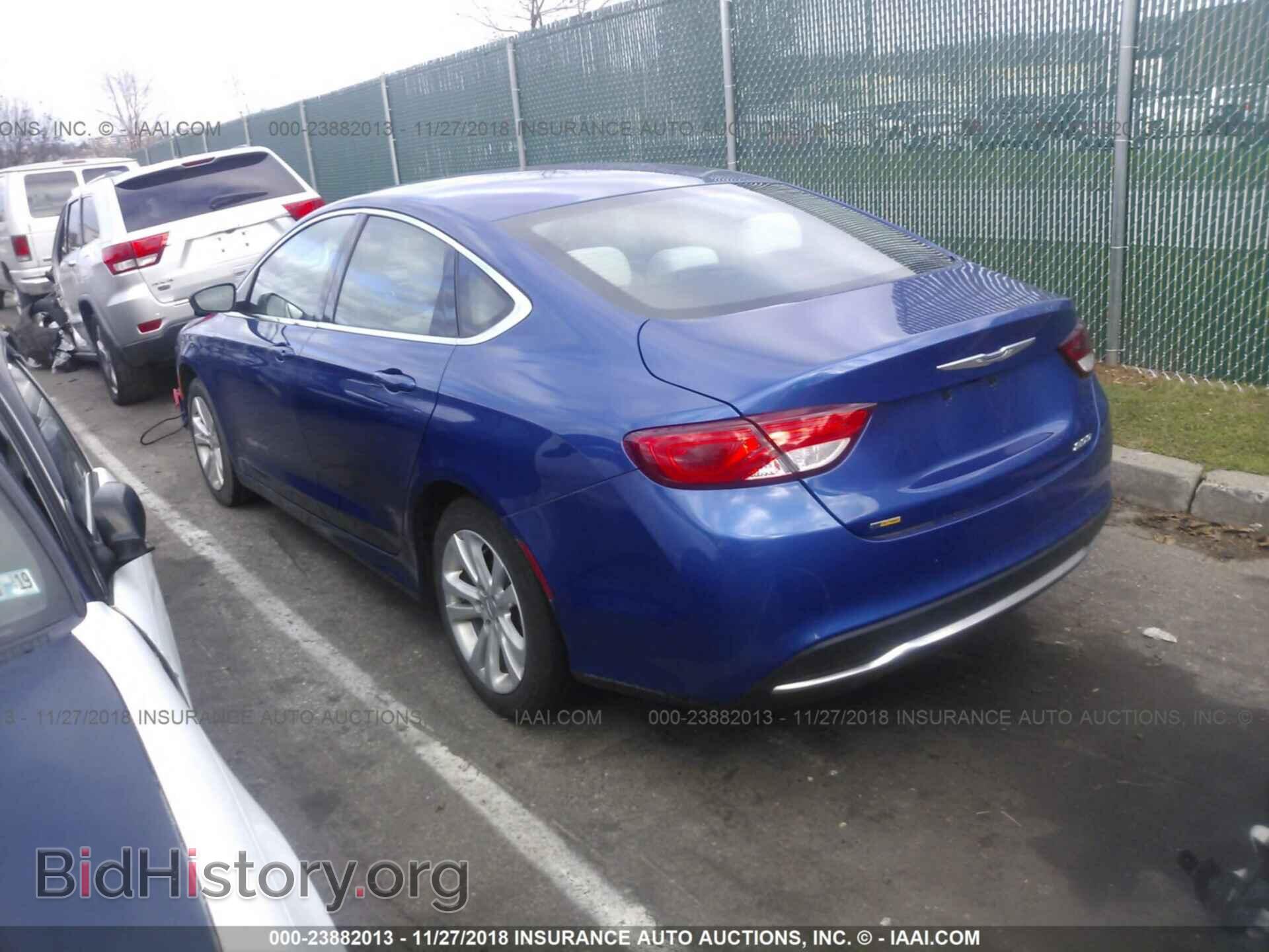 2016 Chrysler 200 - VIN: 1C3CCCAB5GN183869 - Фото 3