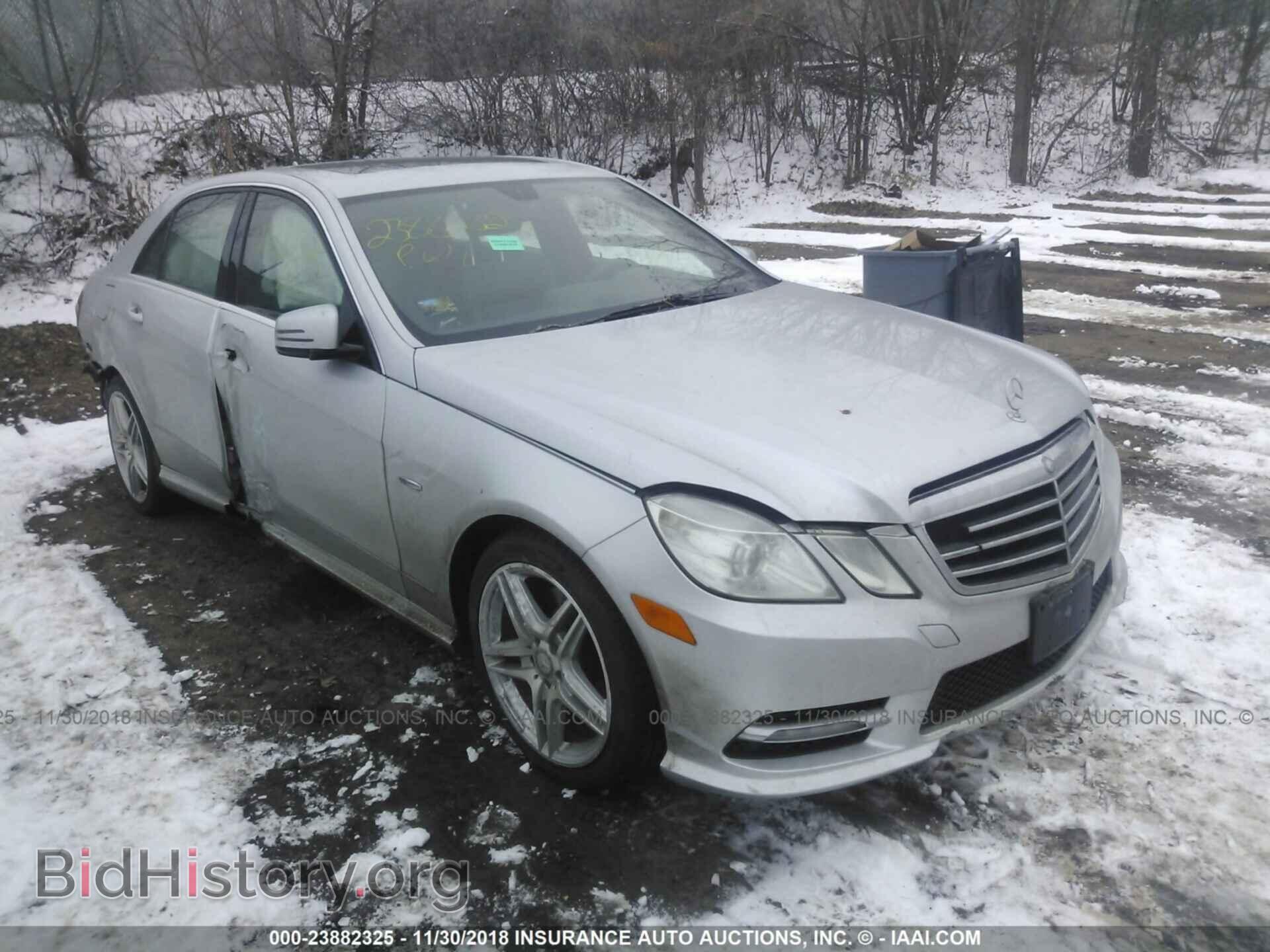 Photo WDDHF8JB2CA623480 - MERCEDES-BENZ E 2012