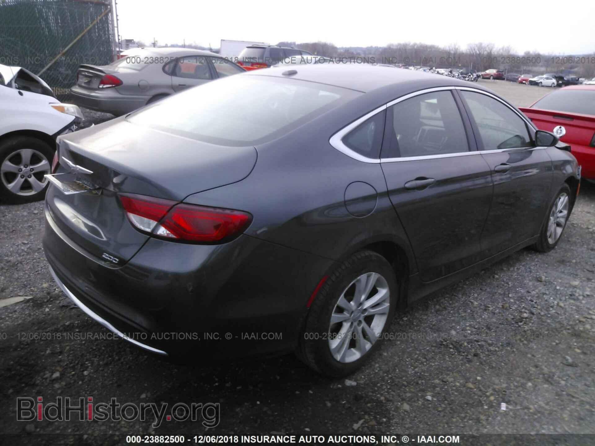 2016 CHRYSLER 200 - VIN: 1C3CCCAB3GN106501 - Фото 4