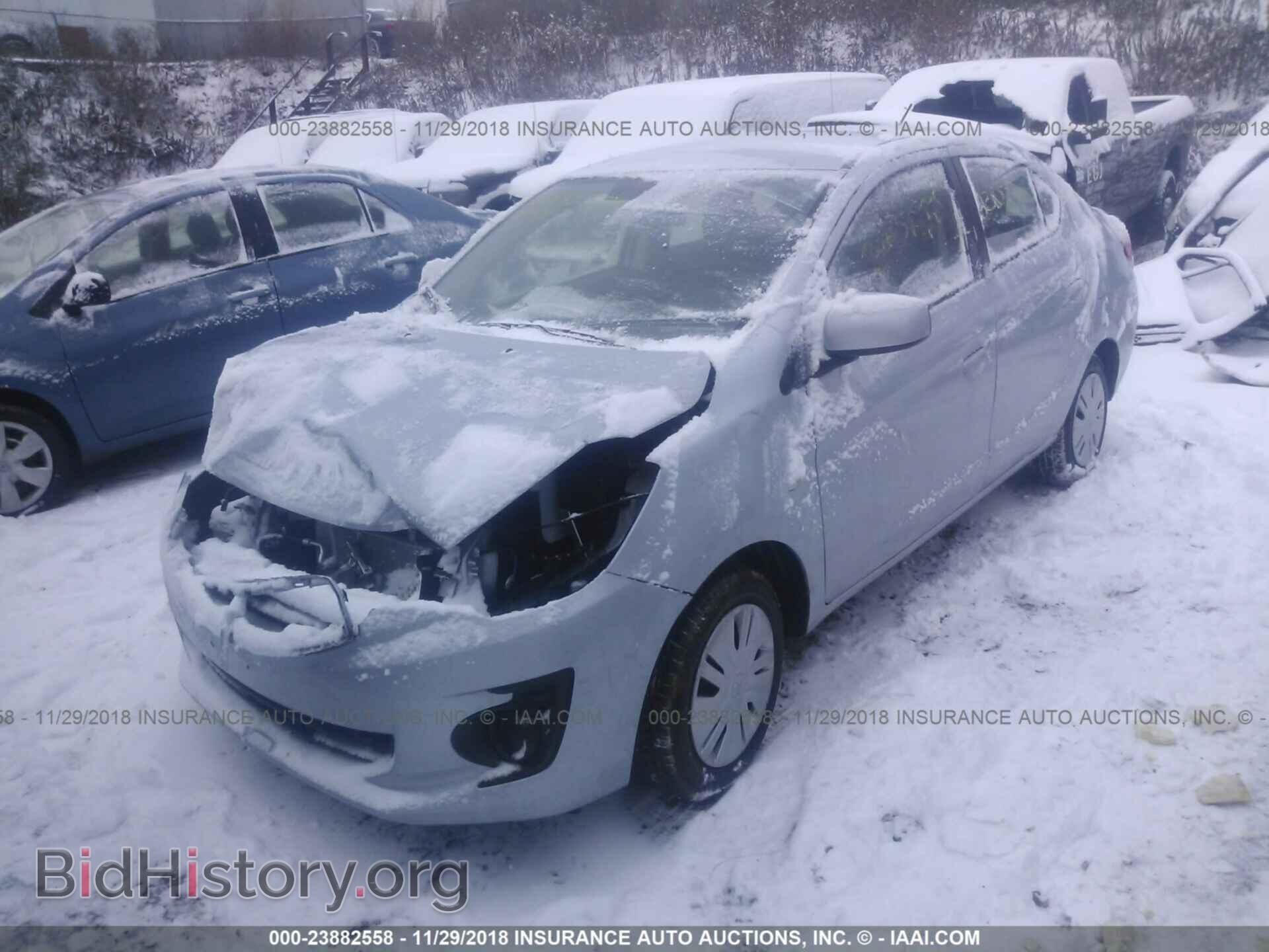 2018 MITSUBISHI MIRAGE - VIN: ML32F3FJ4JHF11826 - Фото 2
