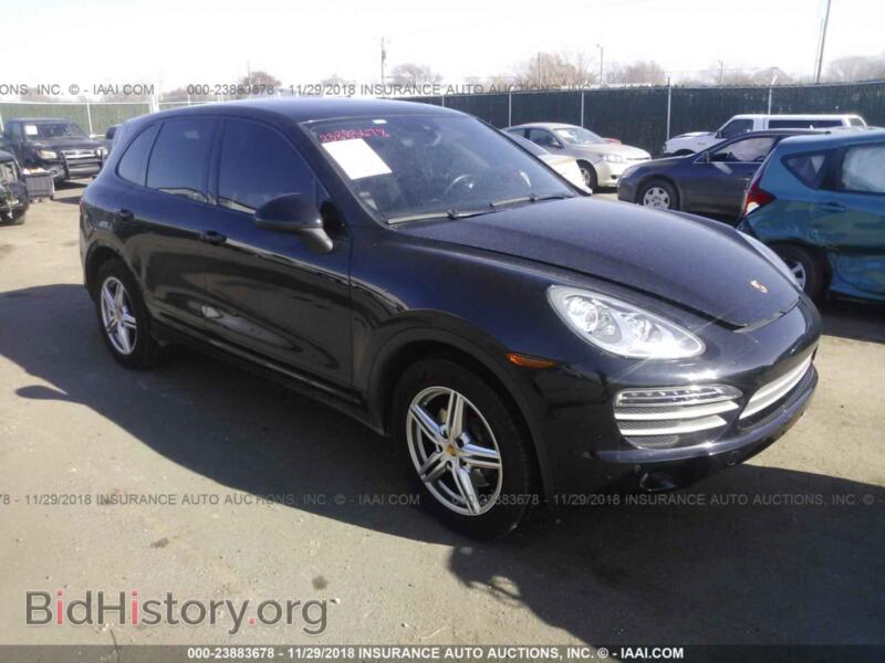 2014 Porsche CAYENNE (VIN WP1AA2A26ELA95973) — фото 1 из 10, IAAI, повреждение: левая передняя часть