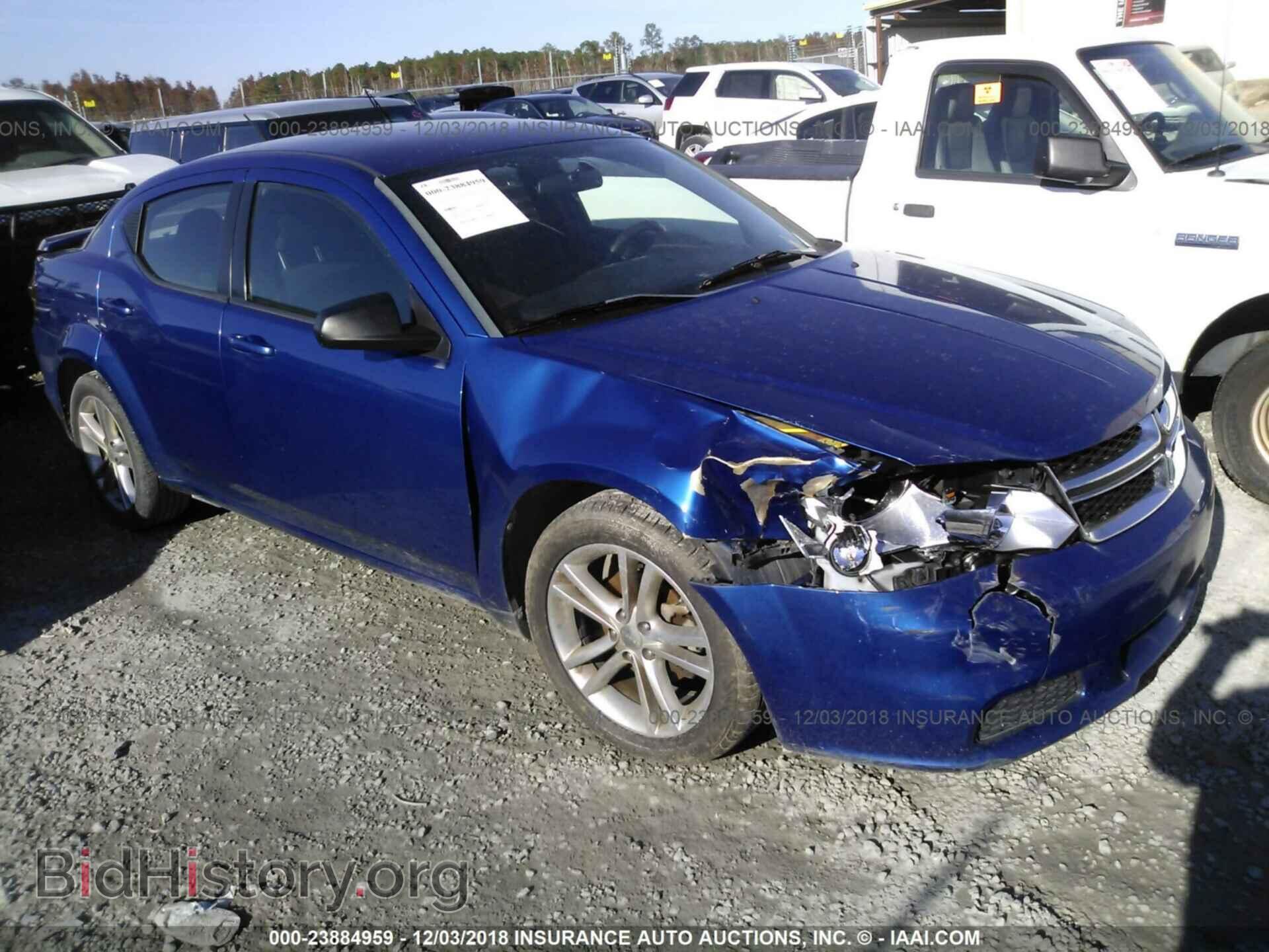 Photo 1C3CDZAG4DN576513 - DODGE AVENGER 2013