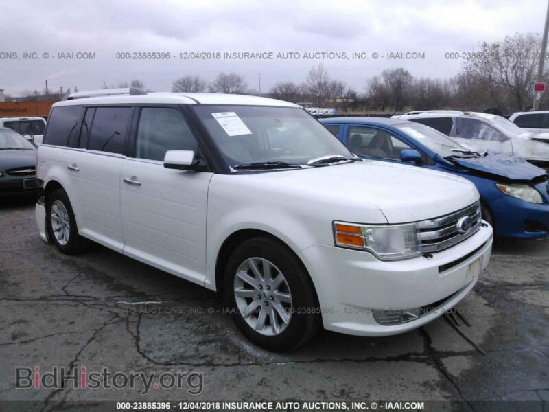 2011 Ford FLEX SEL (VIN 2FMHK6CC9BBD28293) — photo 1 of 10, IAAI, damage: rear