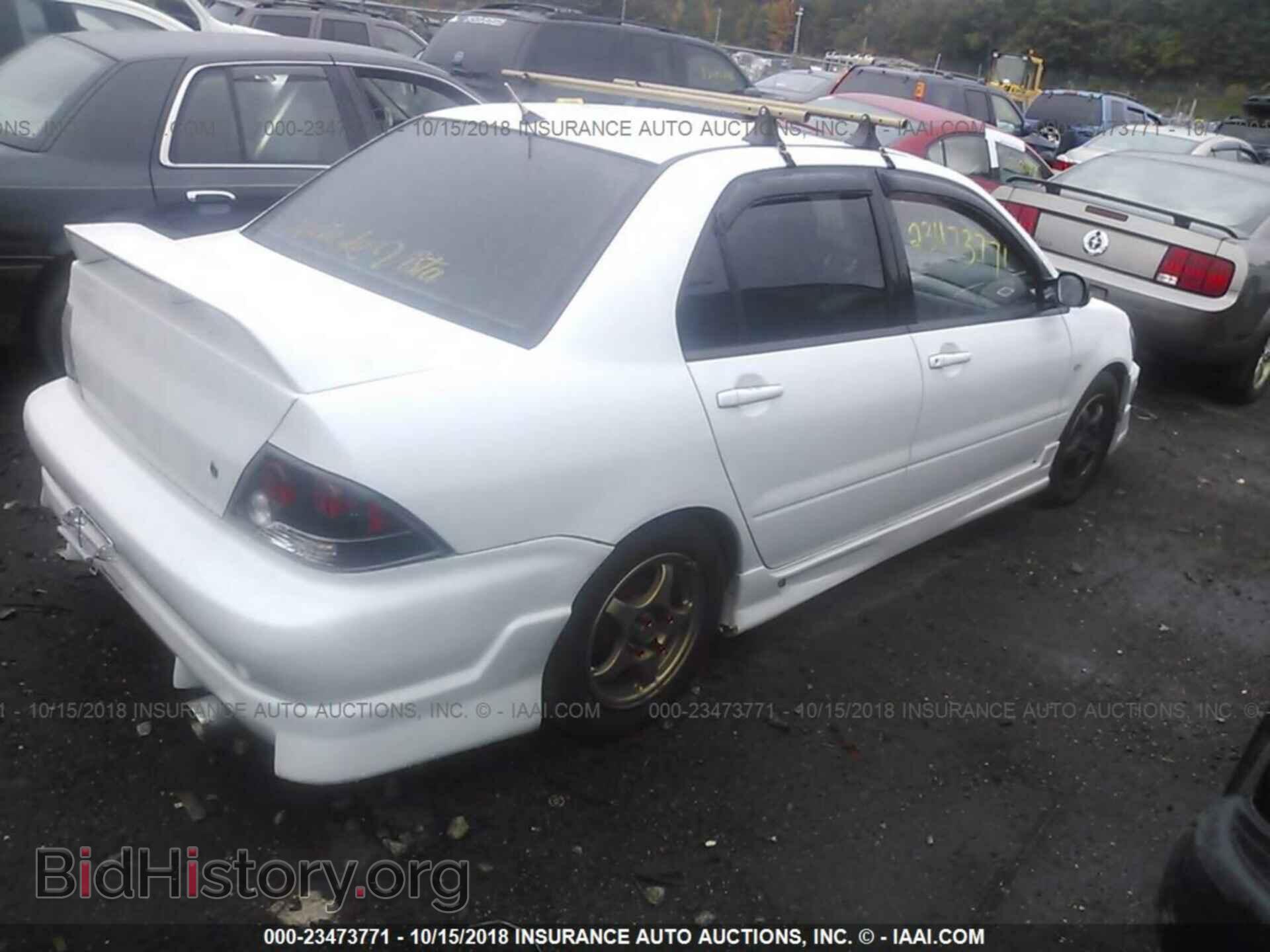 2003 MITSUBISHI LANCER - VIN: JA3AJ86E03U046460 - Фото 4