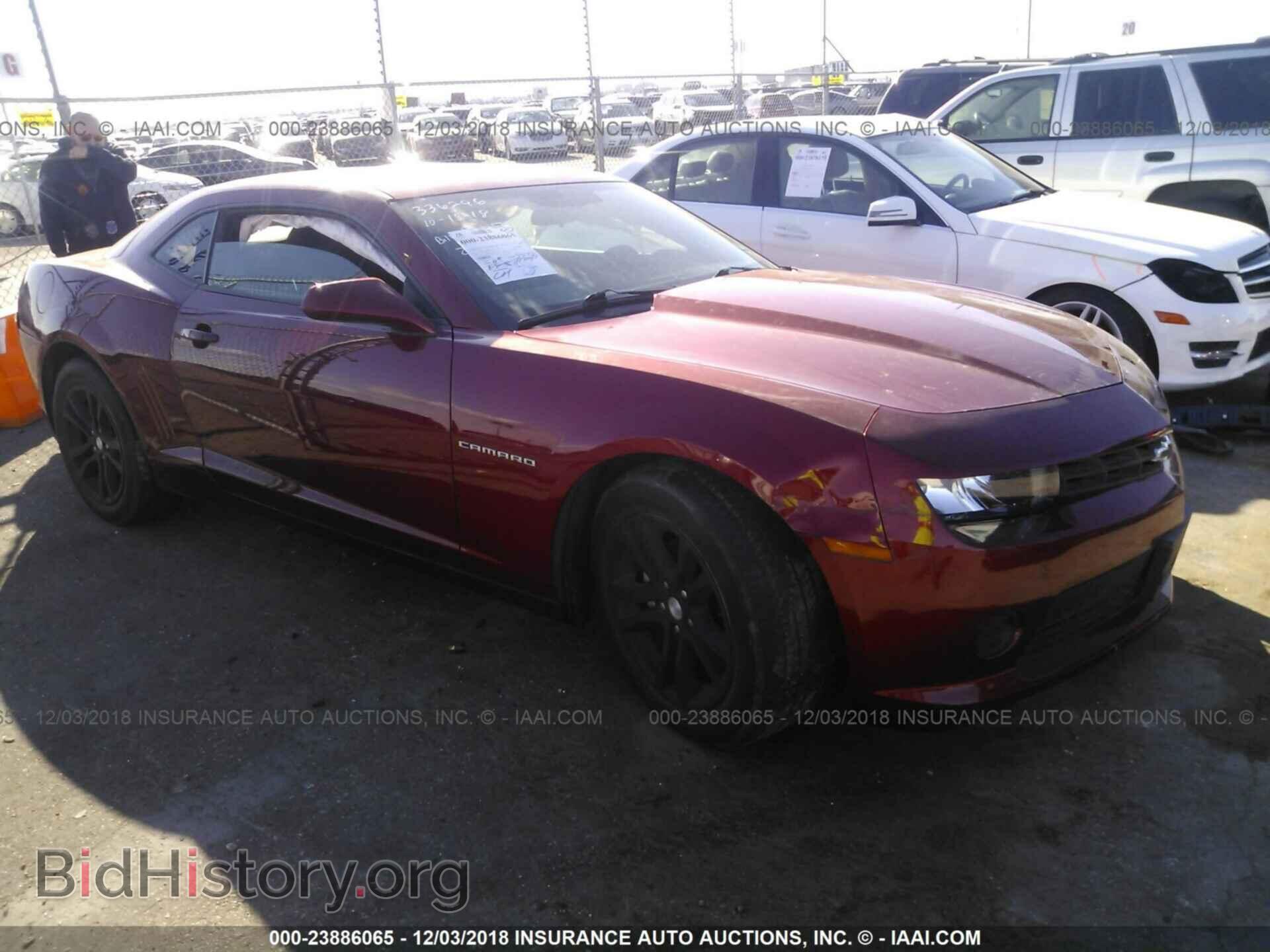 Photo 2G1FE1E37E9236364 - CHEVROLET CAMARO 2014