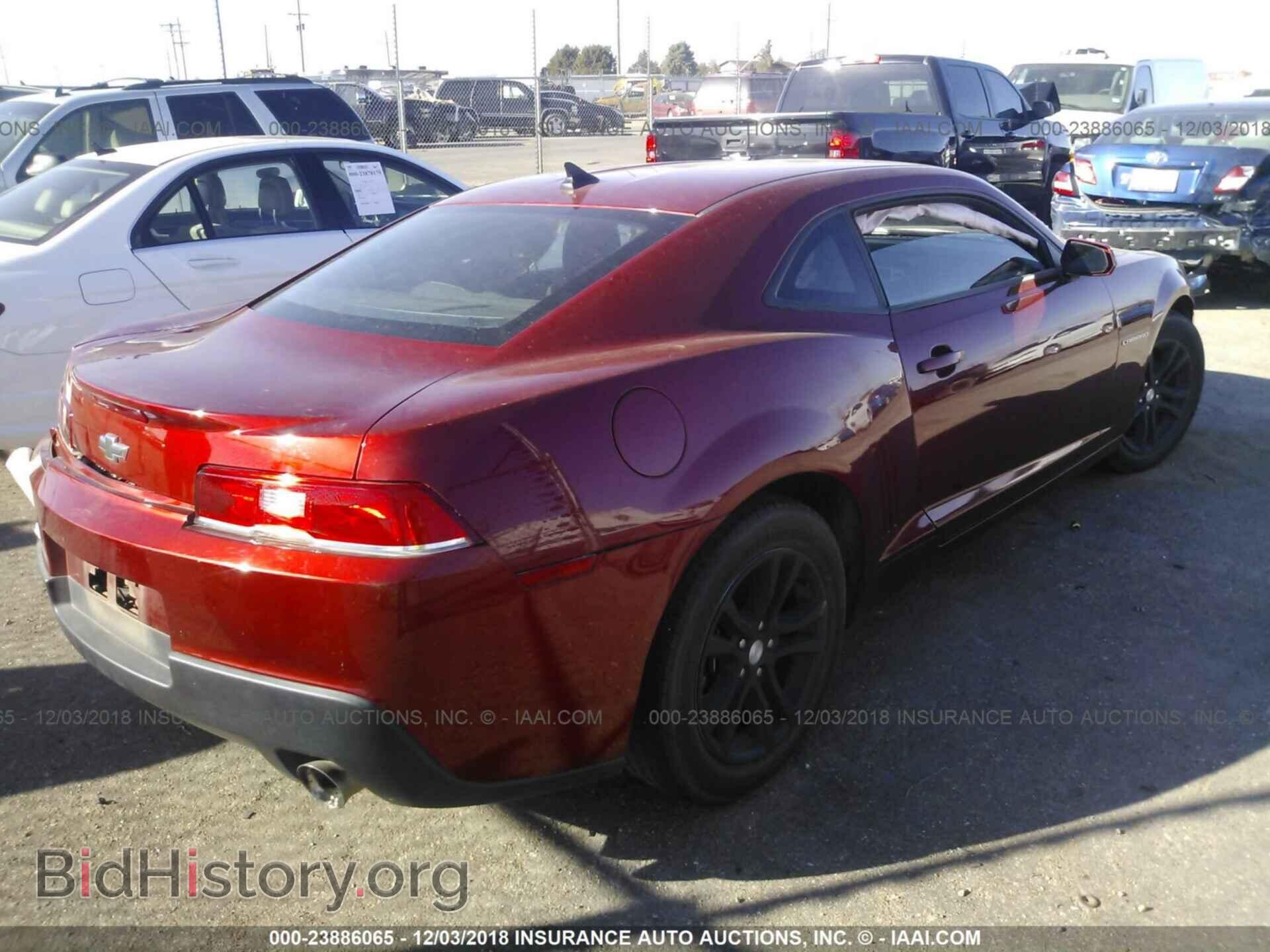 2014 CHEVROLET CAMARO - VIN: 2G1FE1E37E9236364 - Фото 4
