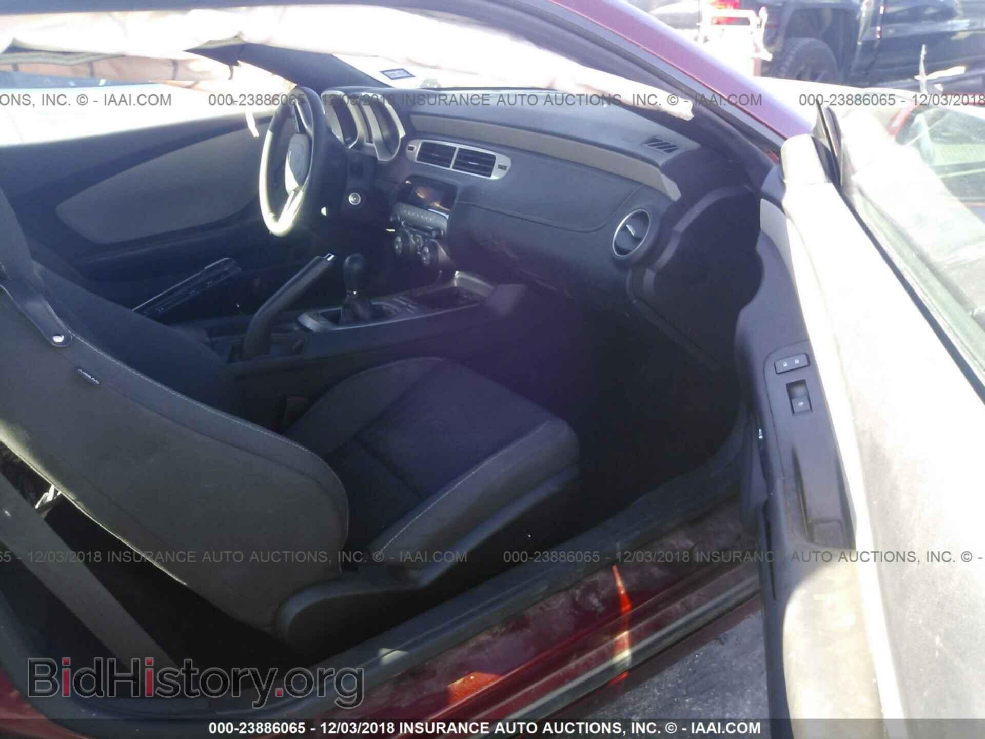 2014 CHEVROLET CAMARO - VIN: 2G1FE1E37E9236364 - Фото 5