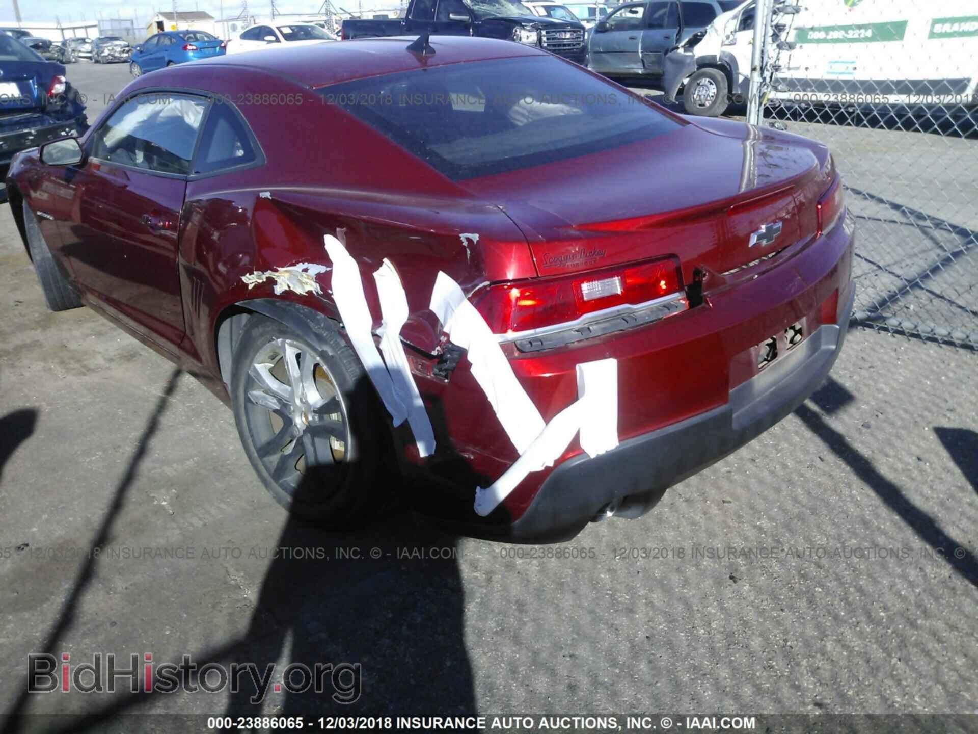 2014 CHEVROLET CAMARO - VIN: 2G1FE1E37E9236364 - Фото 6