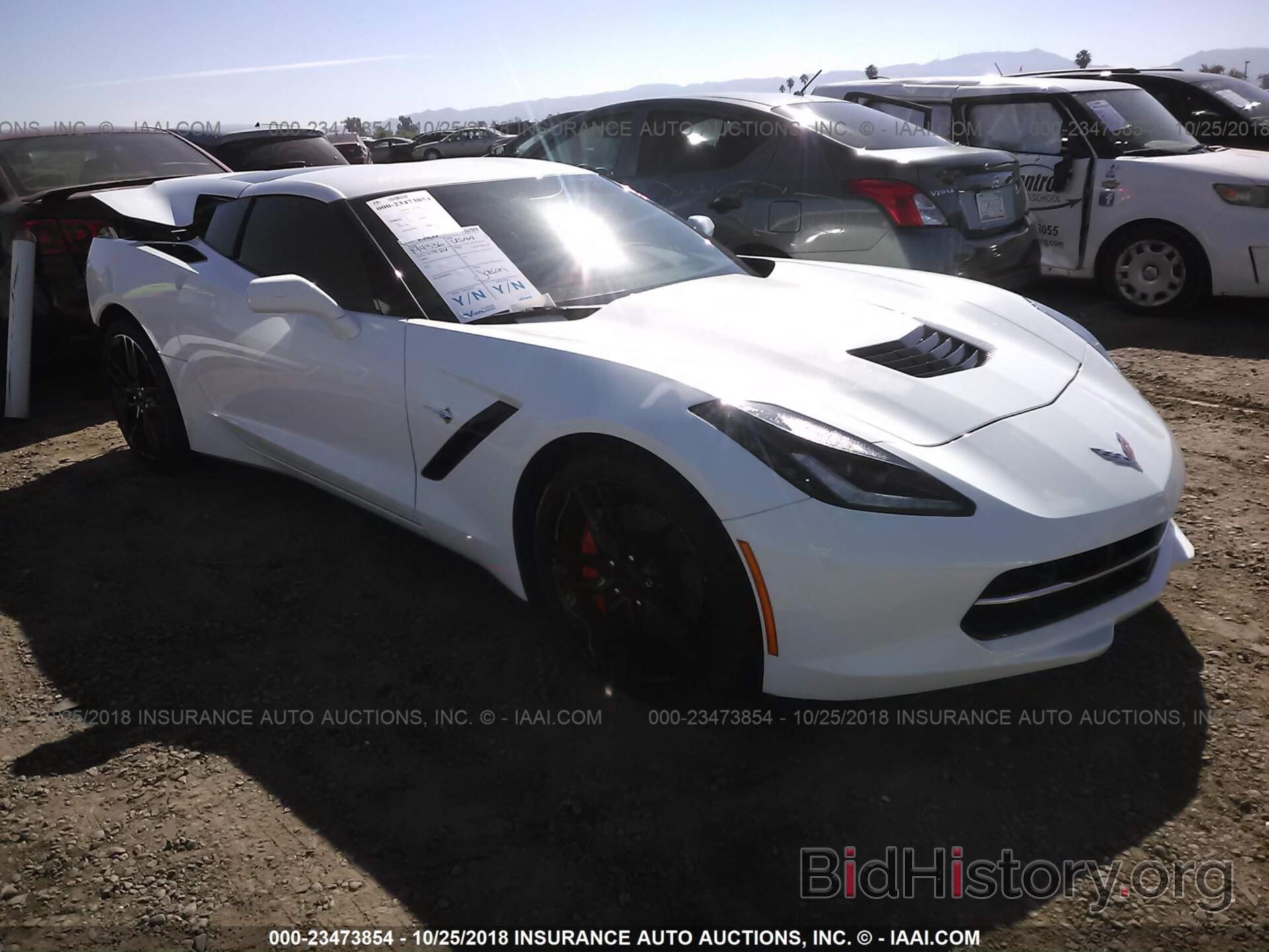 Photo 1G1YM2D76H5115719 - CHEVROLET CORVETTE 2017