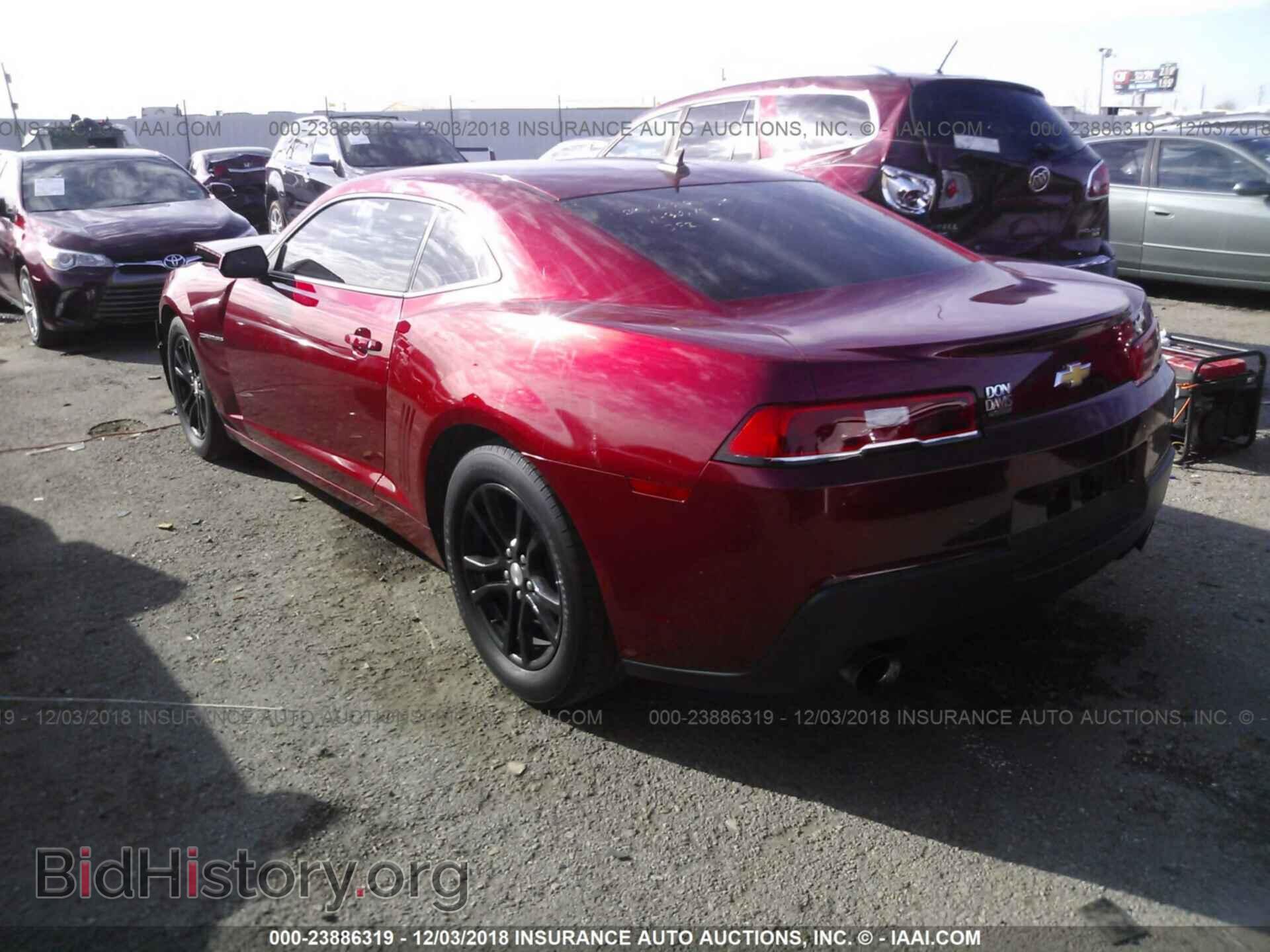 2015 CHEVROLET CAMARO - VIN: 2G1FD1E37F9201683 - Фото 3
