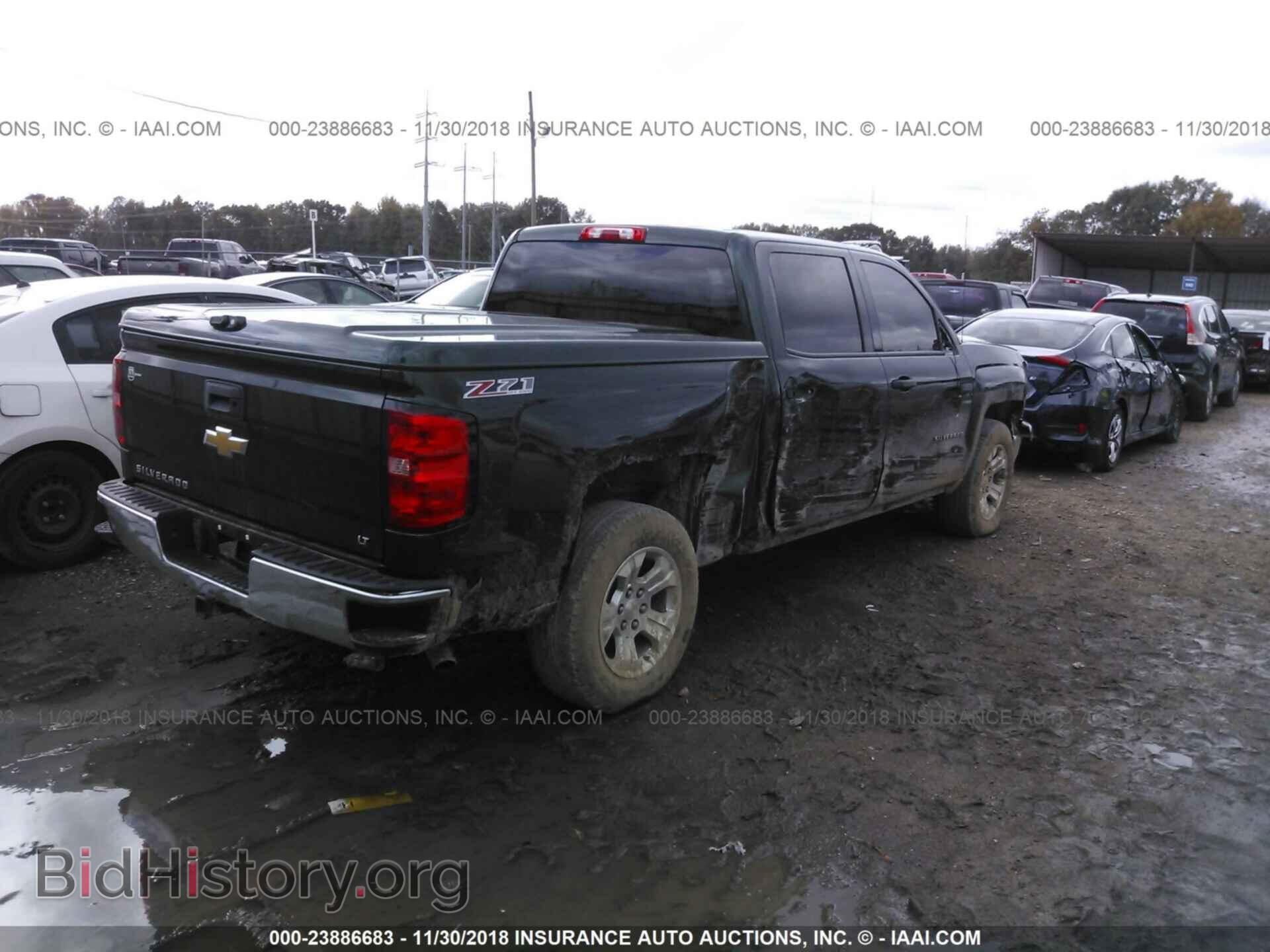 2014 CHEVROLET SILVERADO - VIN: 3GCUKREC2EG464722 - Фото 4