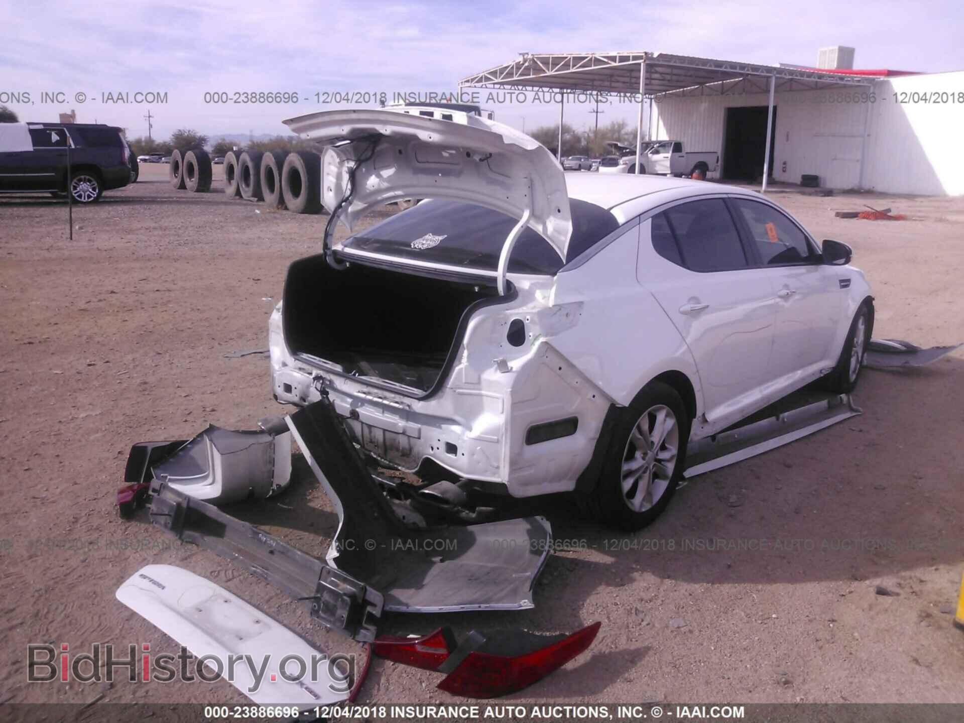 2013 KIA OPTIMA - VIN: 5XXGN4A70DG207205 - Photo 4