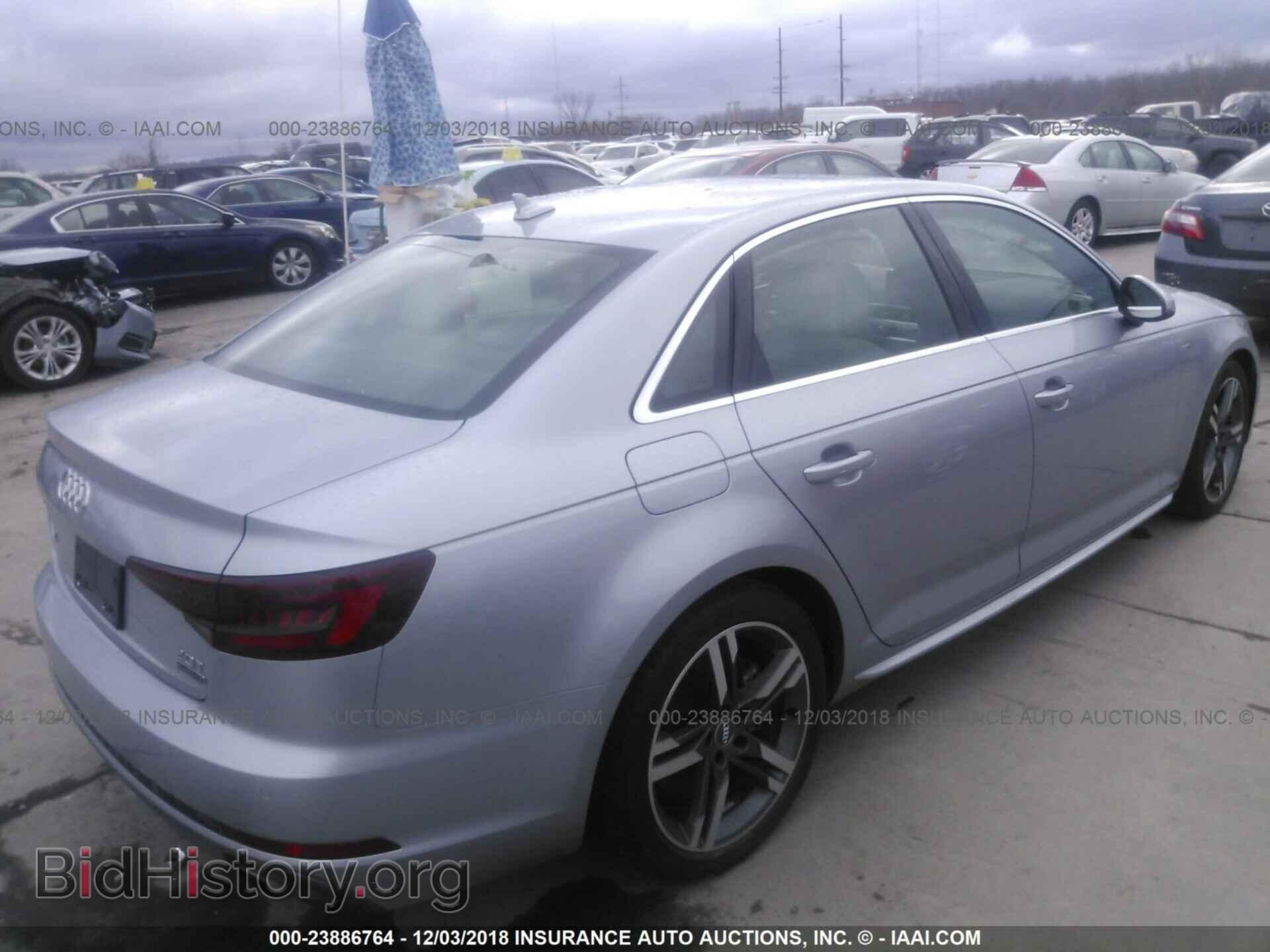 2018 AUDI A4 - VIN: WAUPNAF42JA036345 - Фото 4