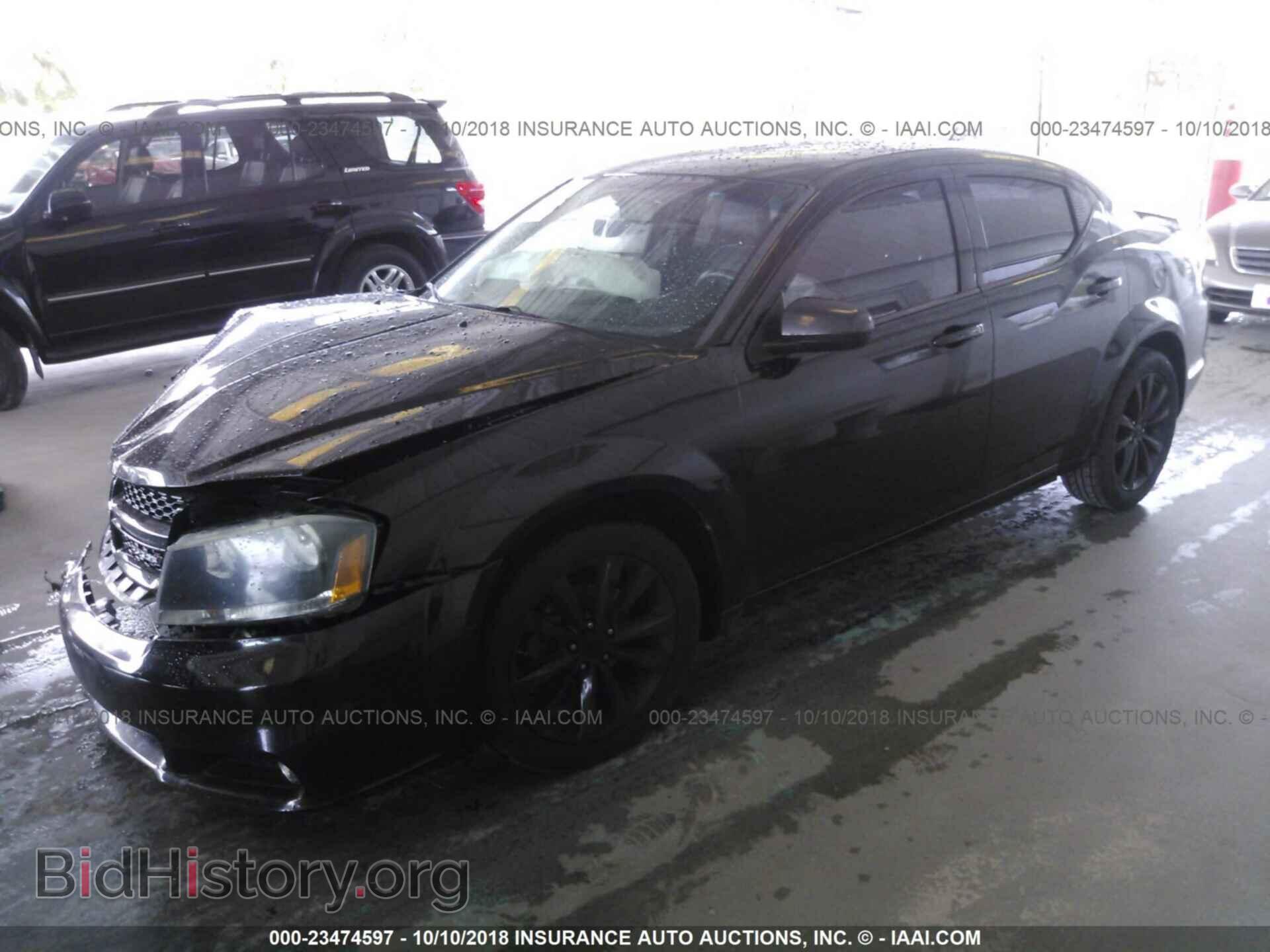 2013 DODGE AVENGER - VIN: 1C3CDZCB1DN664534 - Фото 2