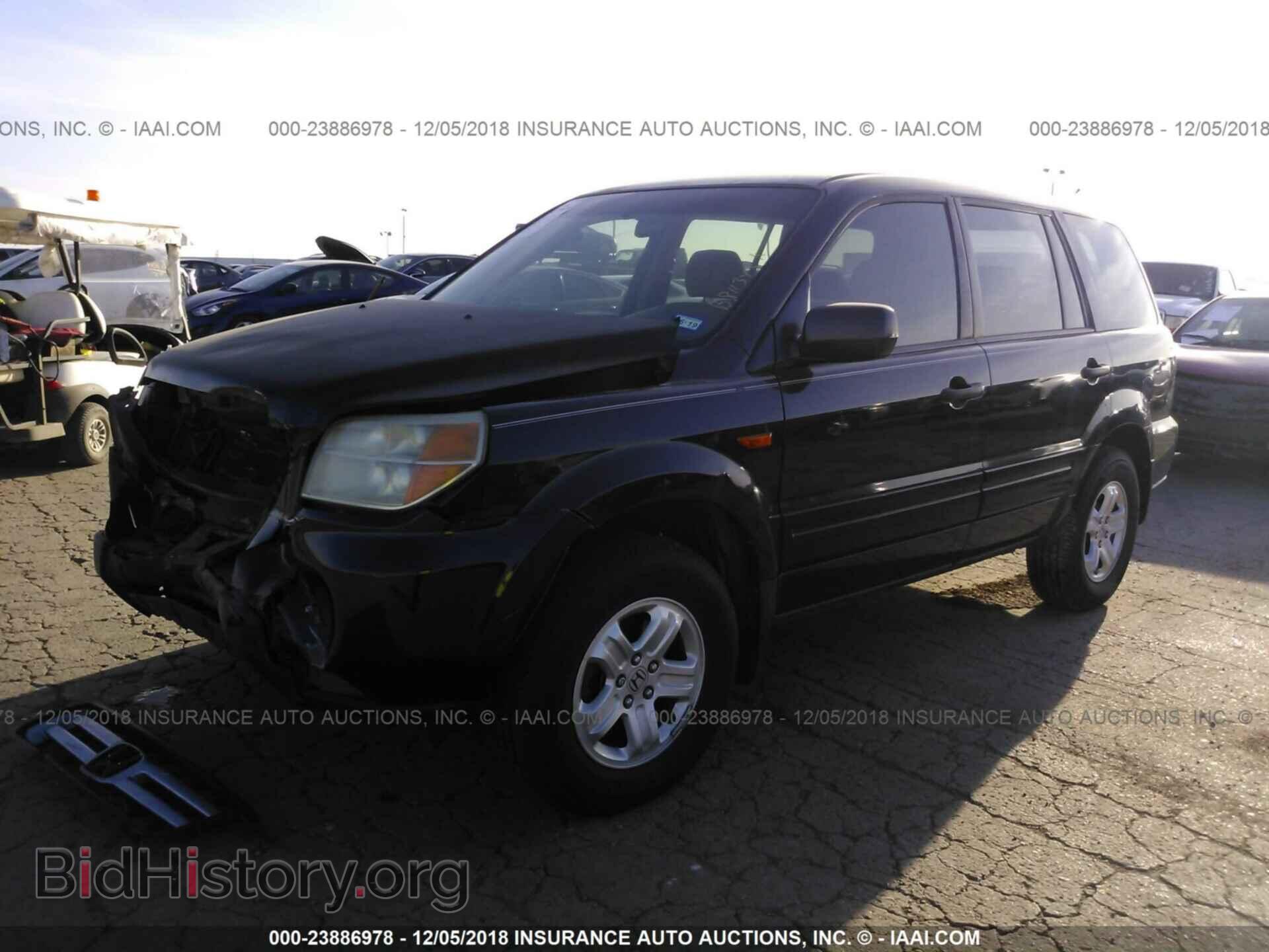 2006 HONDA PILOT - VIN: 5FNYF28136B026144 - Фото 2