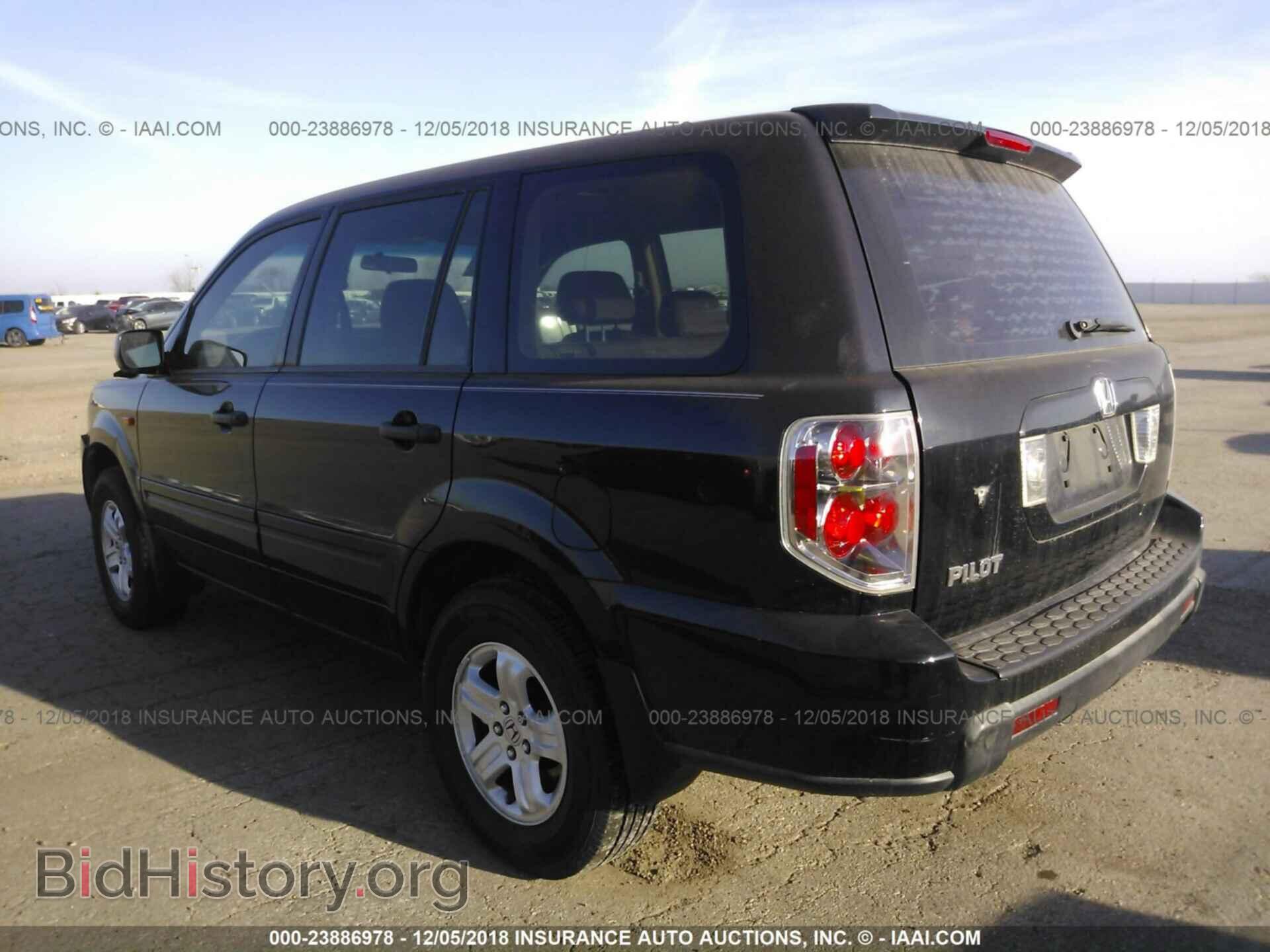 2006 HONDA PILOT - VIN: 5FNYF28136B026144 - Фото 3