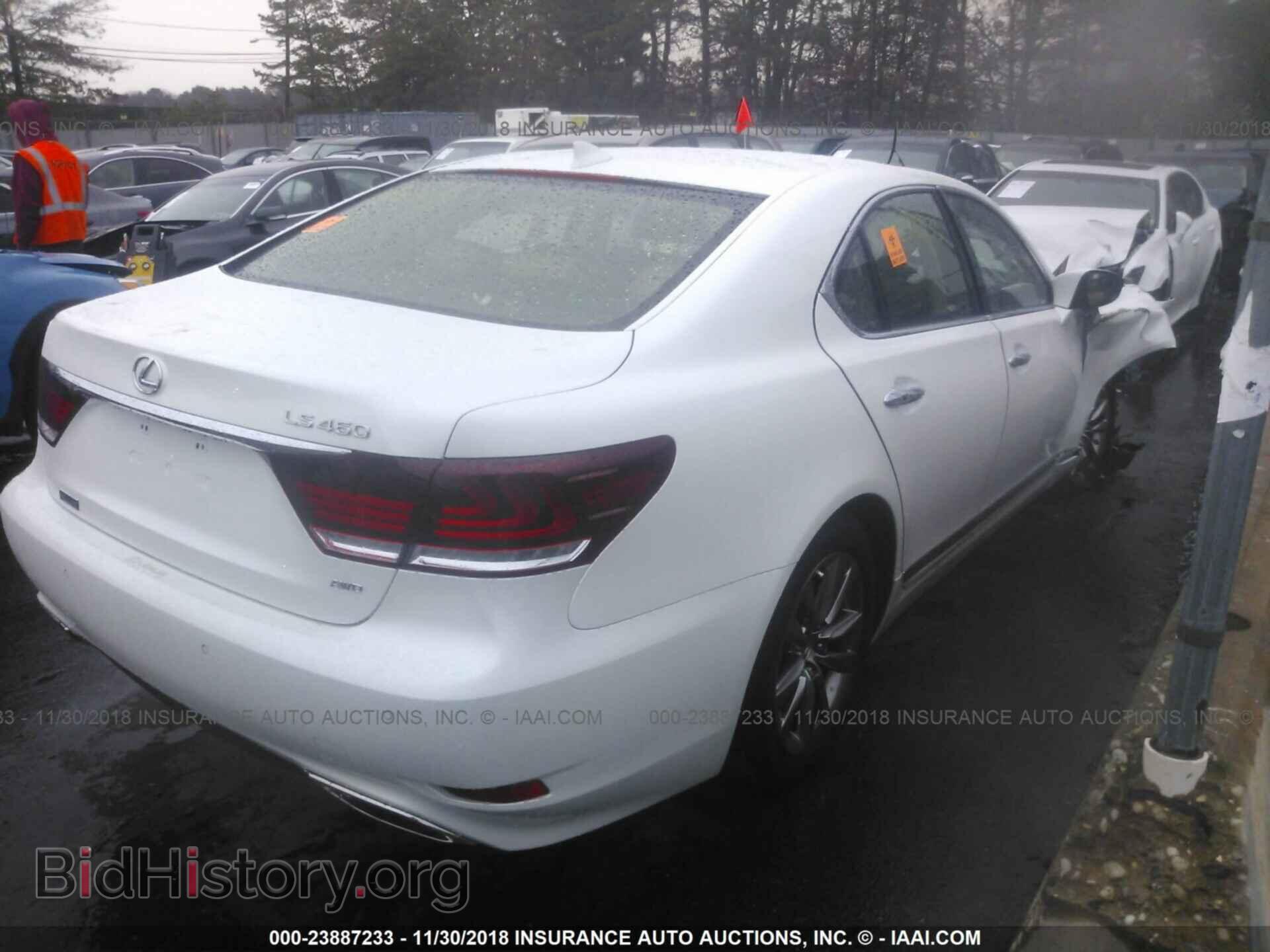 2014 Lexus Ls - VIN: JTHCL5EF0E5021129 - Фото 4