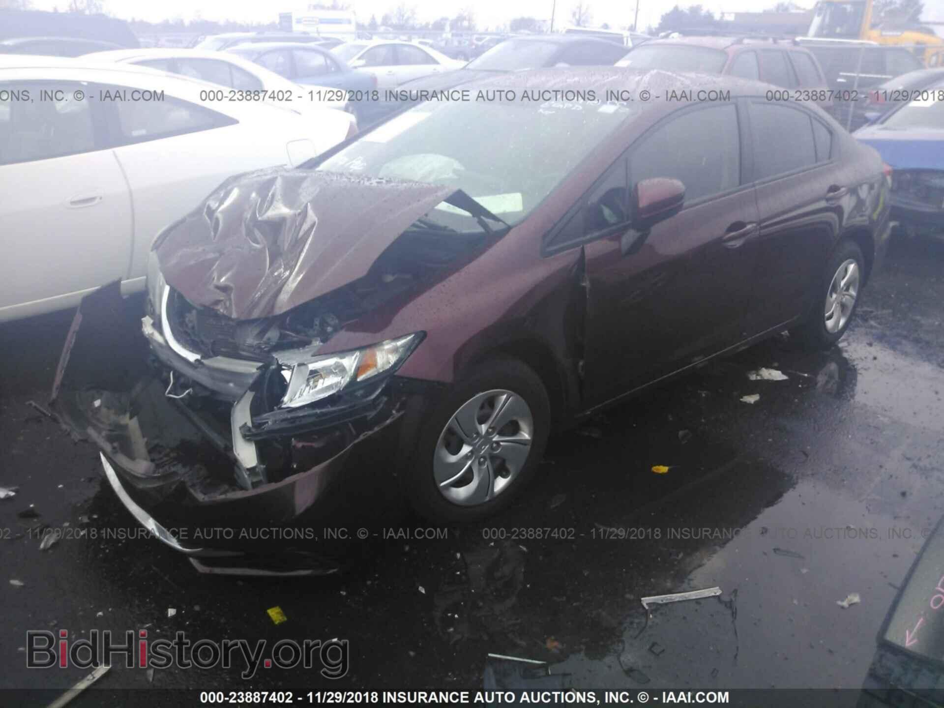 2014 HONDA CIVIC - VIN: 19XFB2F52EE213923 - Photo 2