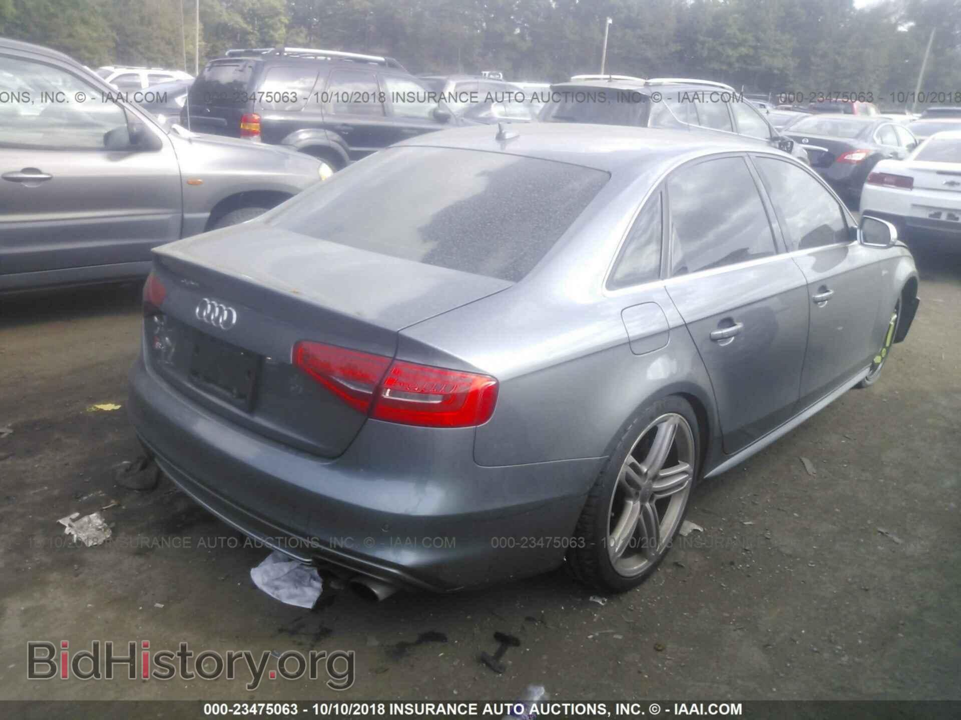 2013 AUDI S4 - VIN: WAUBGAFL7DA224150 - Фото 4