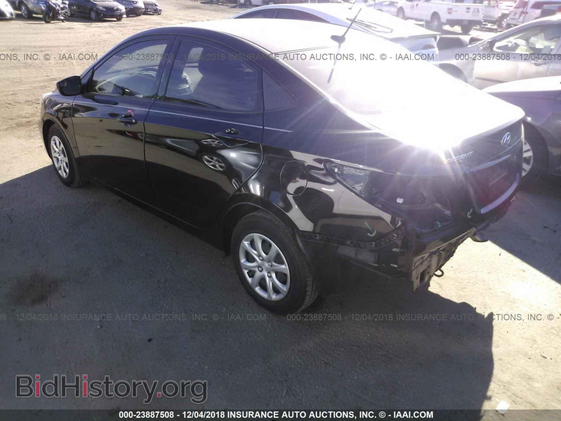 2014 HYUNDAI ACCENT - VIN: KMHCT4AE3EU756441 - Фото 3