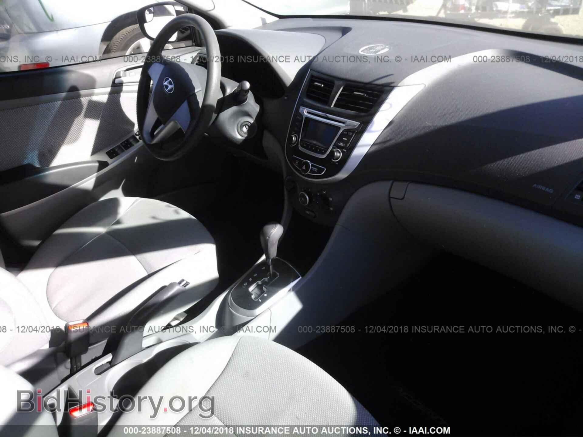 2014 HYUNDAI ACCENT - VIN: KMHCT4AE3EU756441 - Фото 5