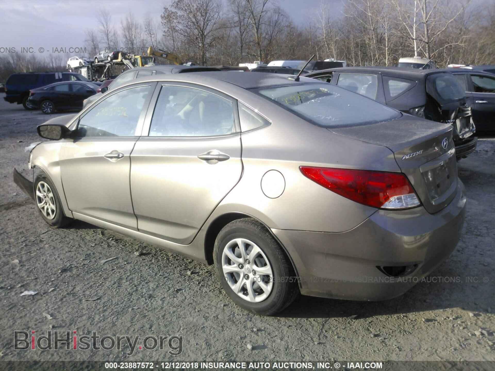 2014 HYUNDAI ACCENT - VIN: KMHCT4AE6EU757986 - Фото 3