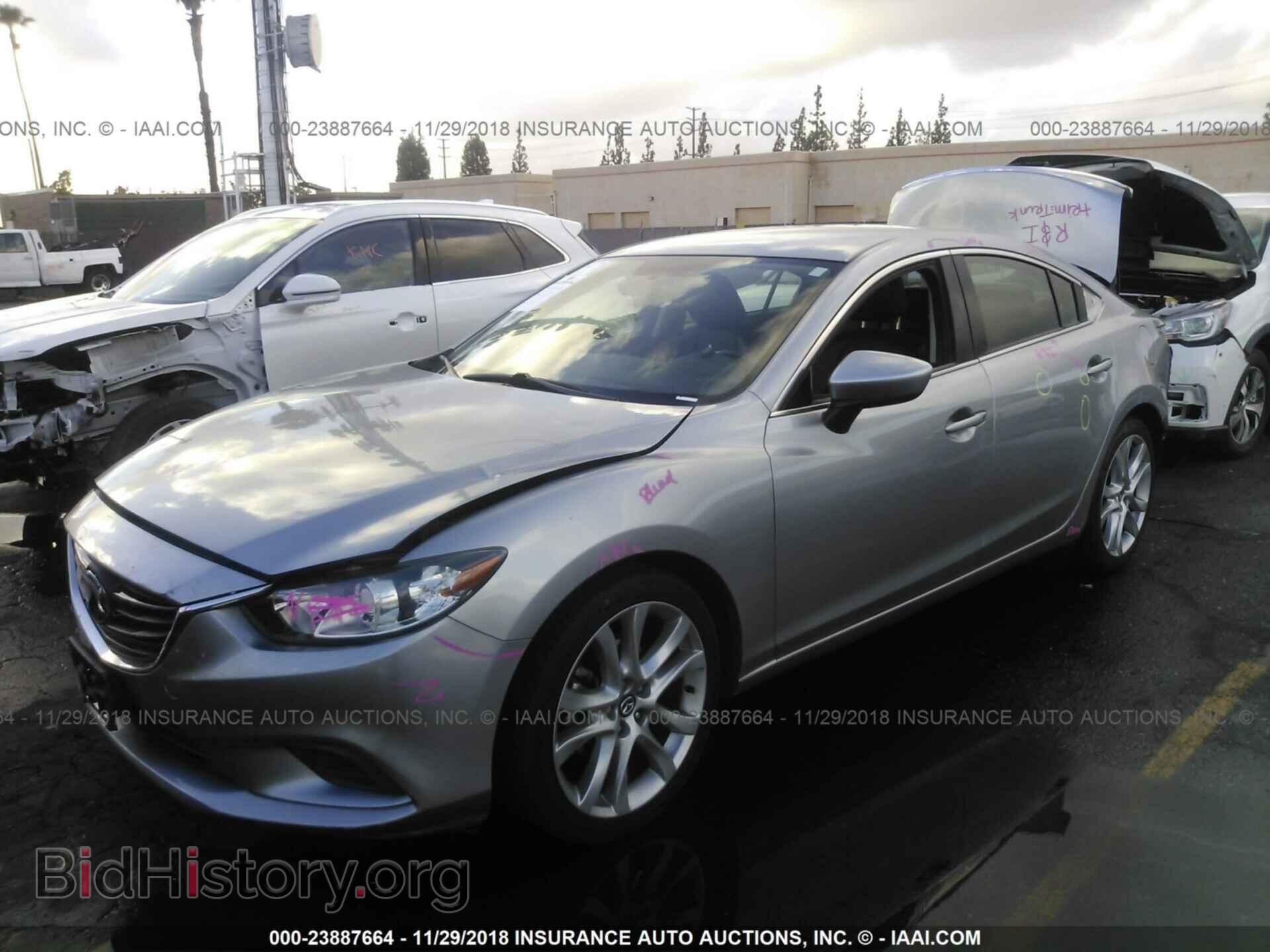 2014 Mazda 6 - VIN: JM1GJ1V67E1137324 - Фото 2