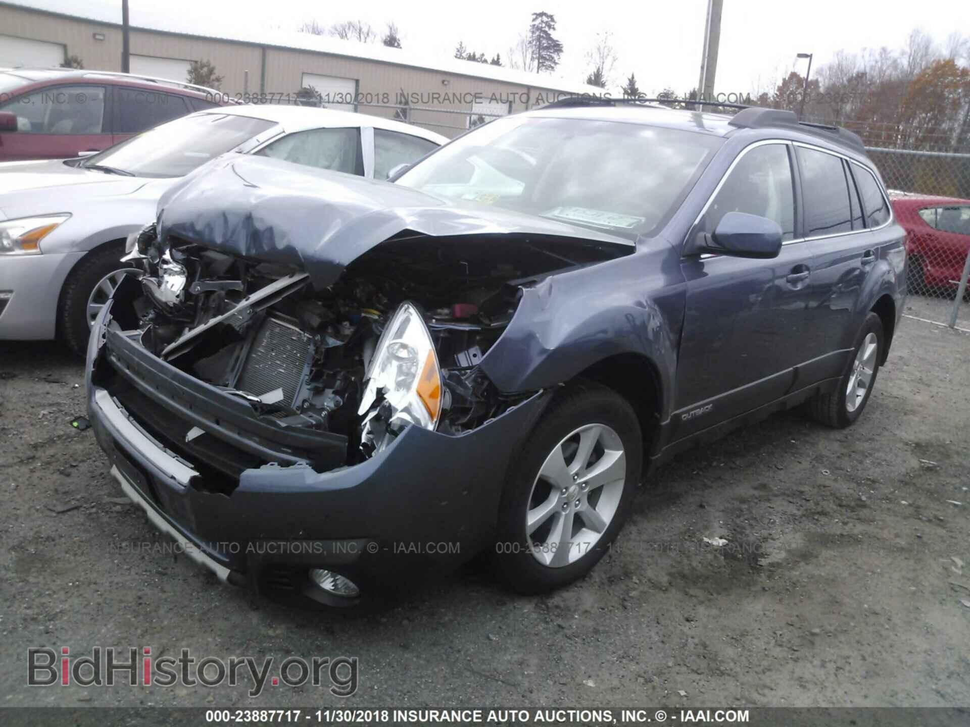 2014 Subaru Outback - VIN: 4S4BRBNC7E3323220 - Фото 2